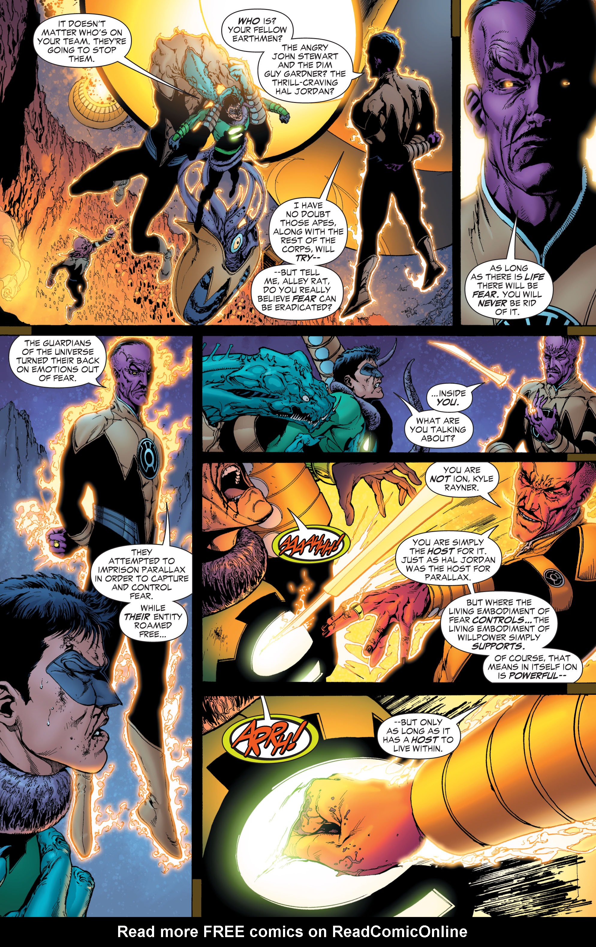 Read online Green Lantern: The Sinestro Corps War comic -  Issue # Full - 42