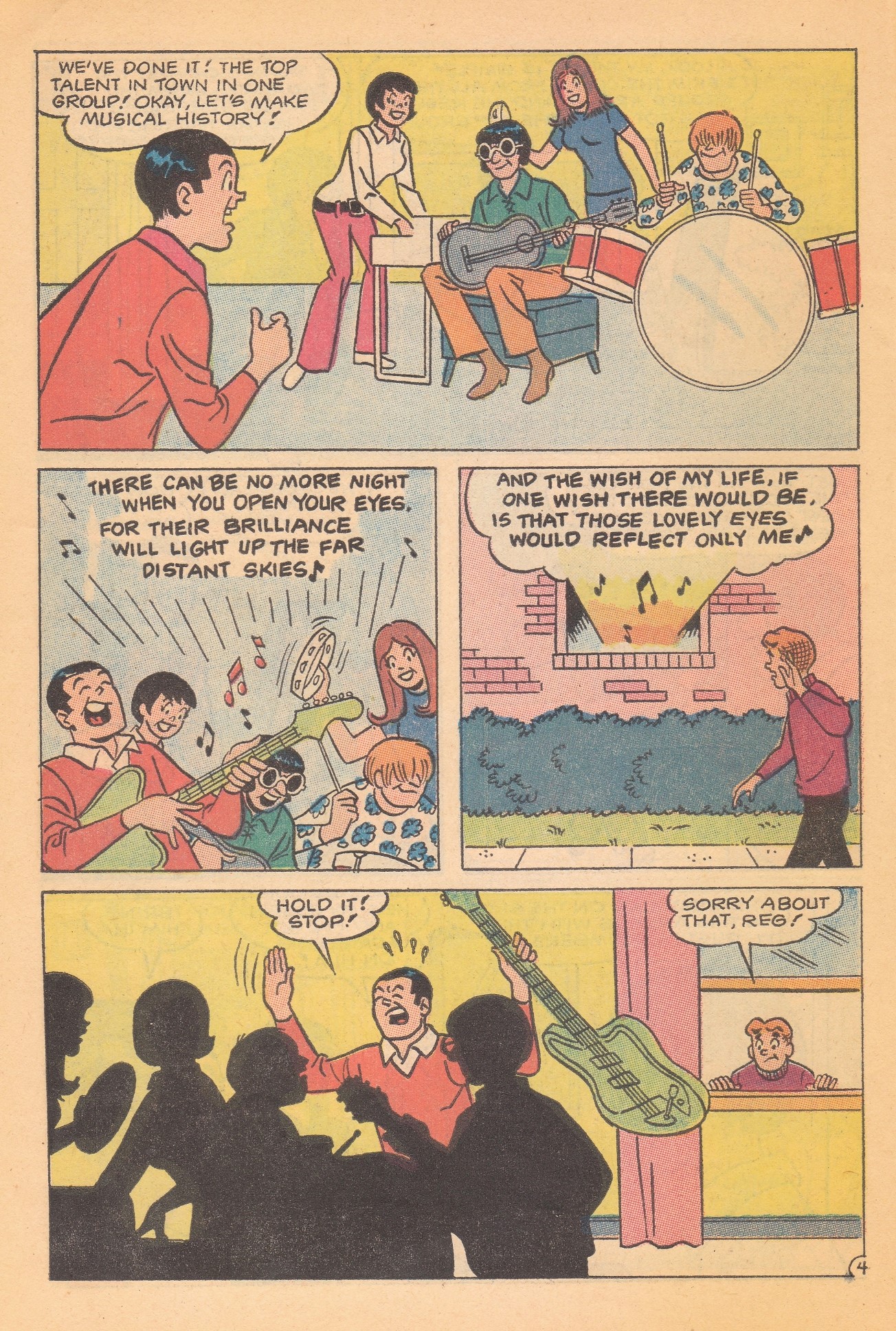 Read online Reggie and Me (1966) comic -  Issue #38 - 6