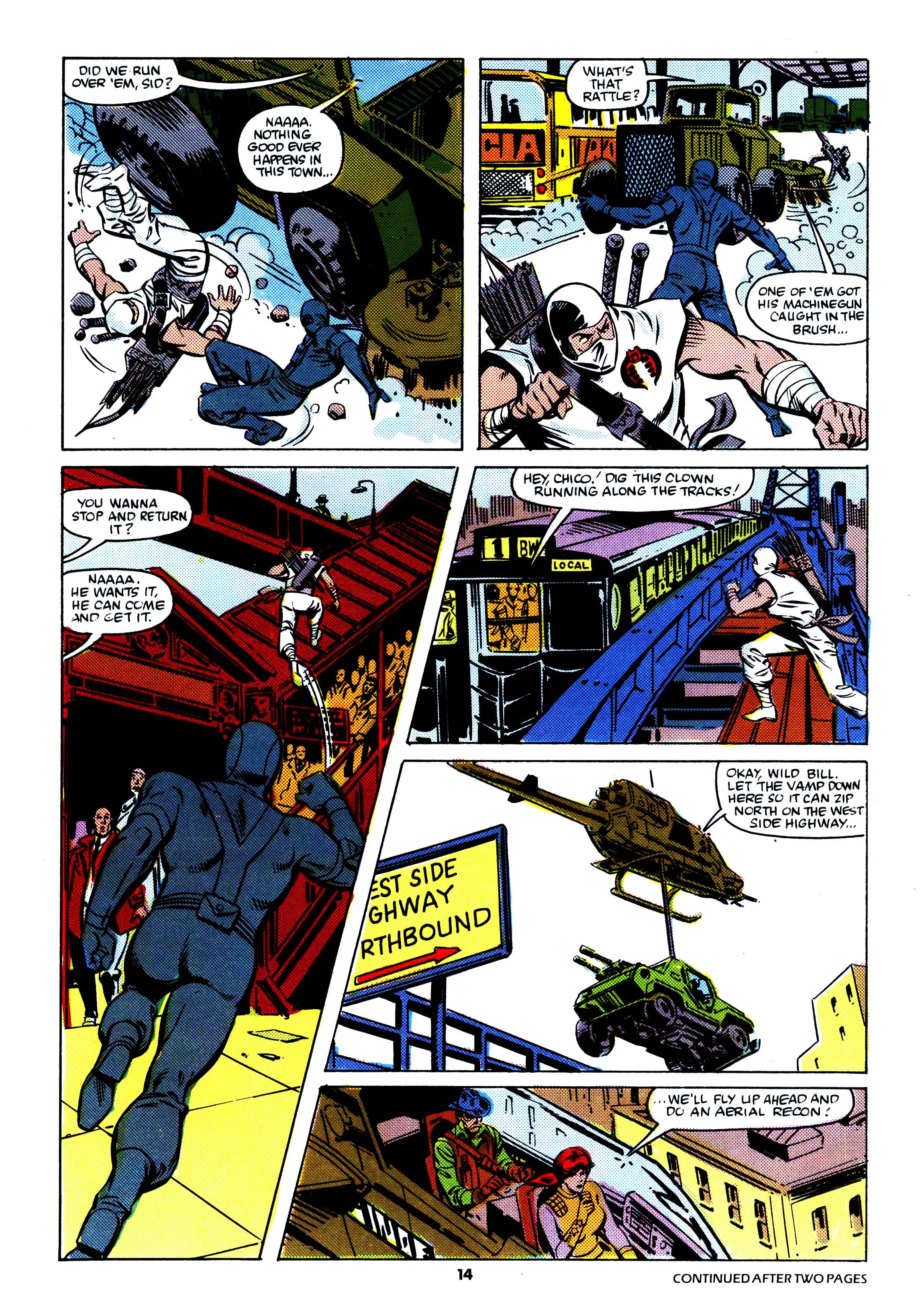 Read online Action Force comic -  Issue #14 - 14
