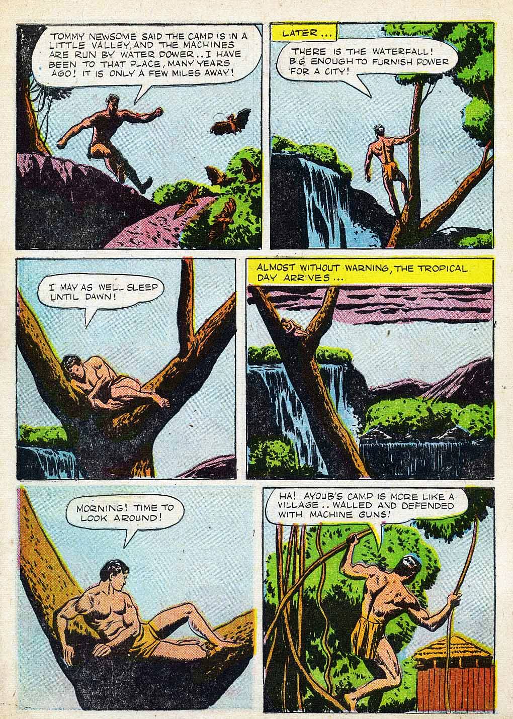 Read online Tarzan (1948) comic -  Issue #2 - 10