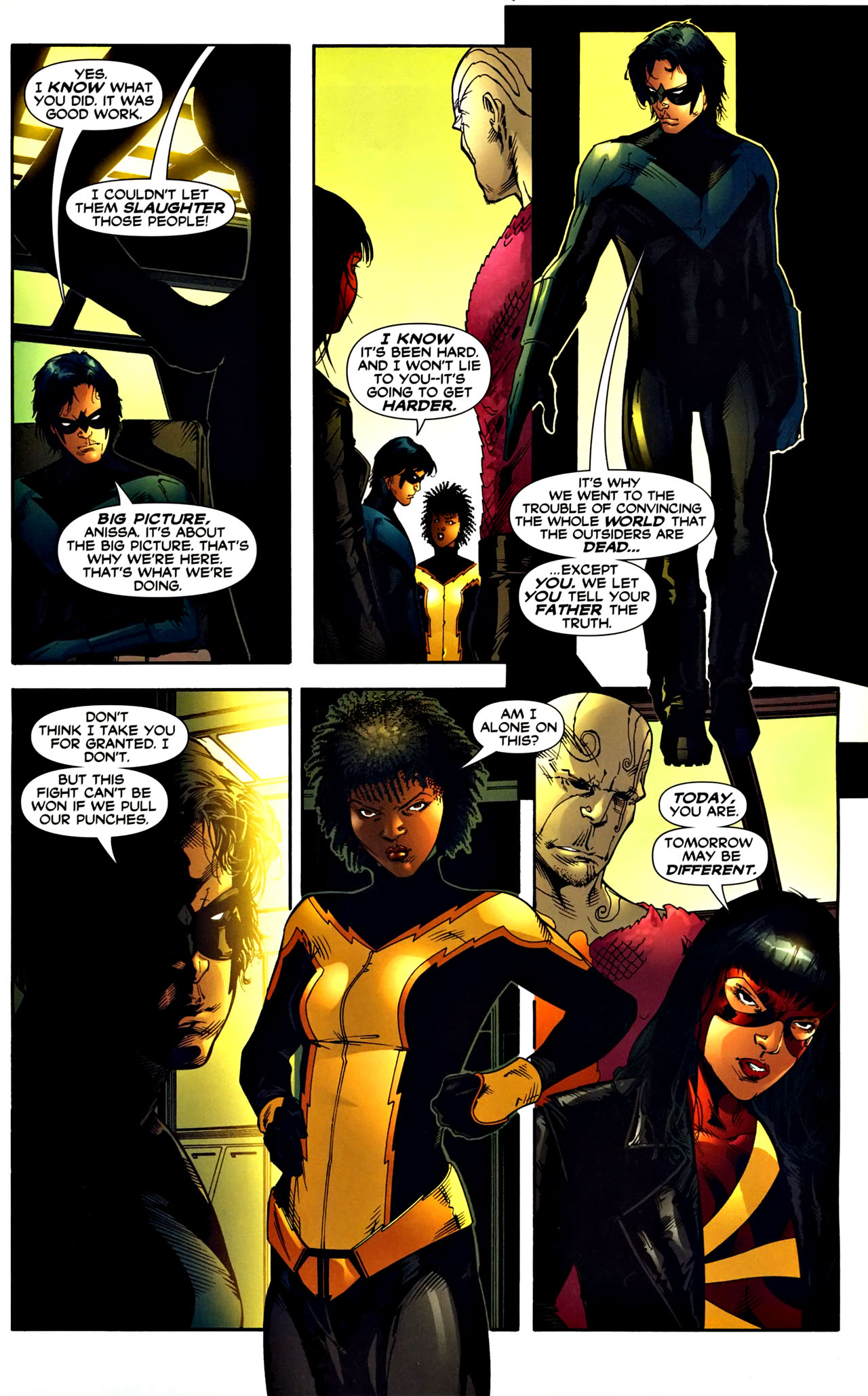 Read online Outsiders (2003) comic -  Issue #35 - 11