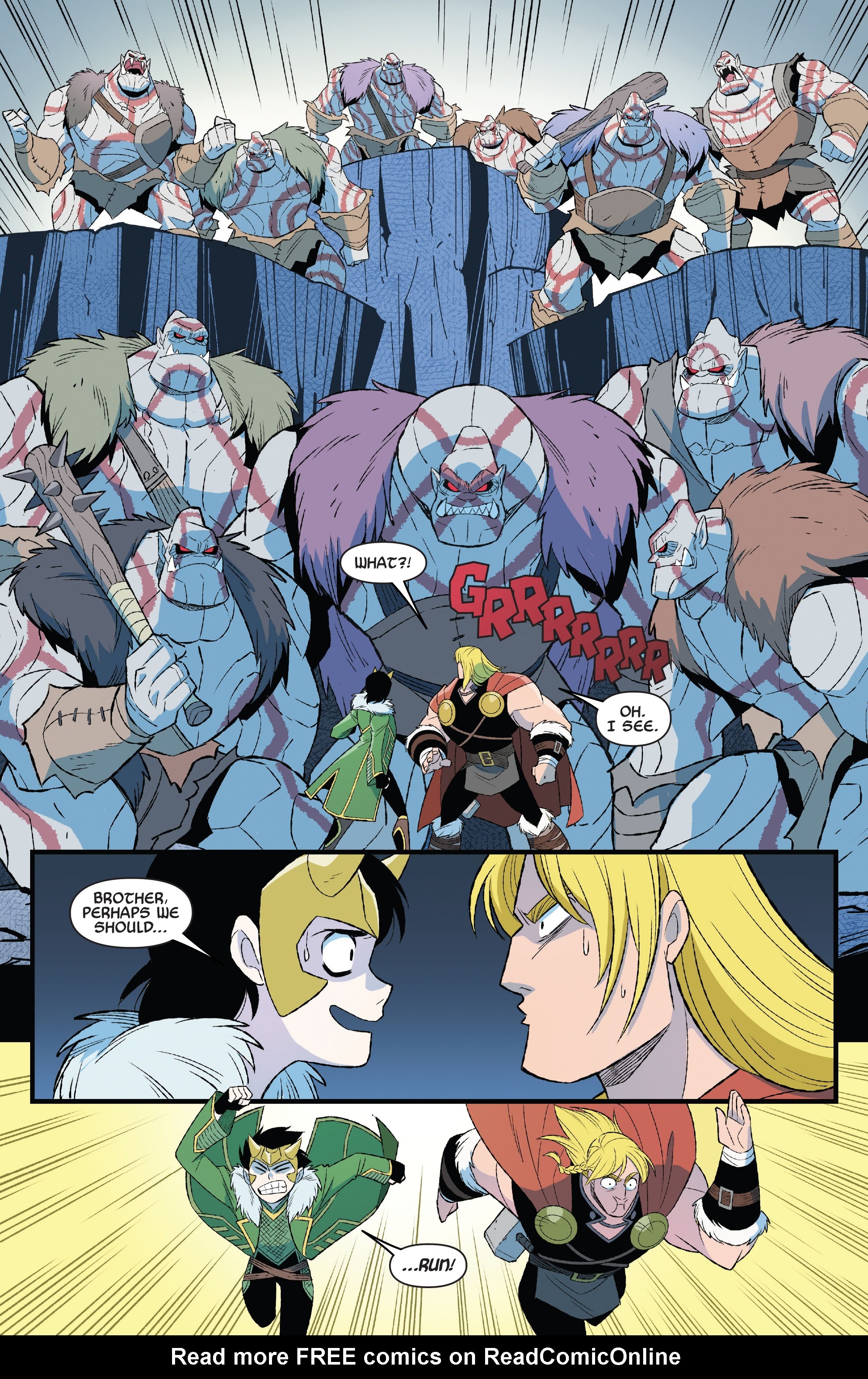 Read online Thor & Loki: Double Trouble comic -  Issue #3 - 9