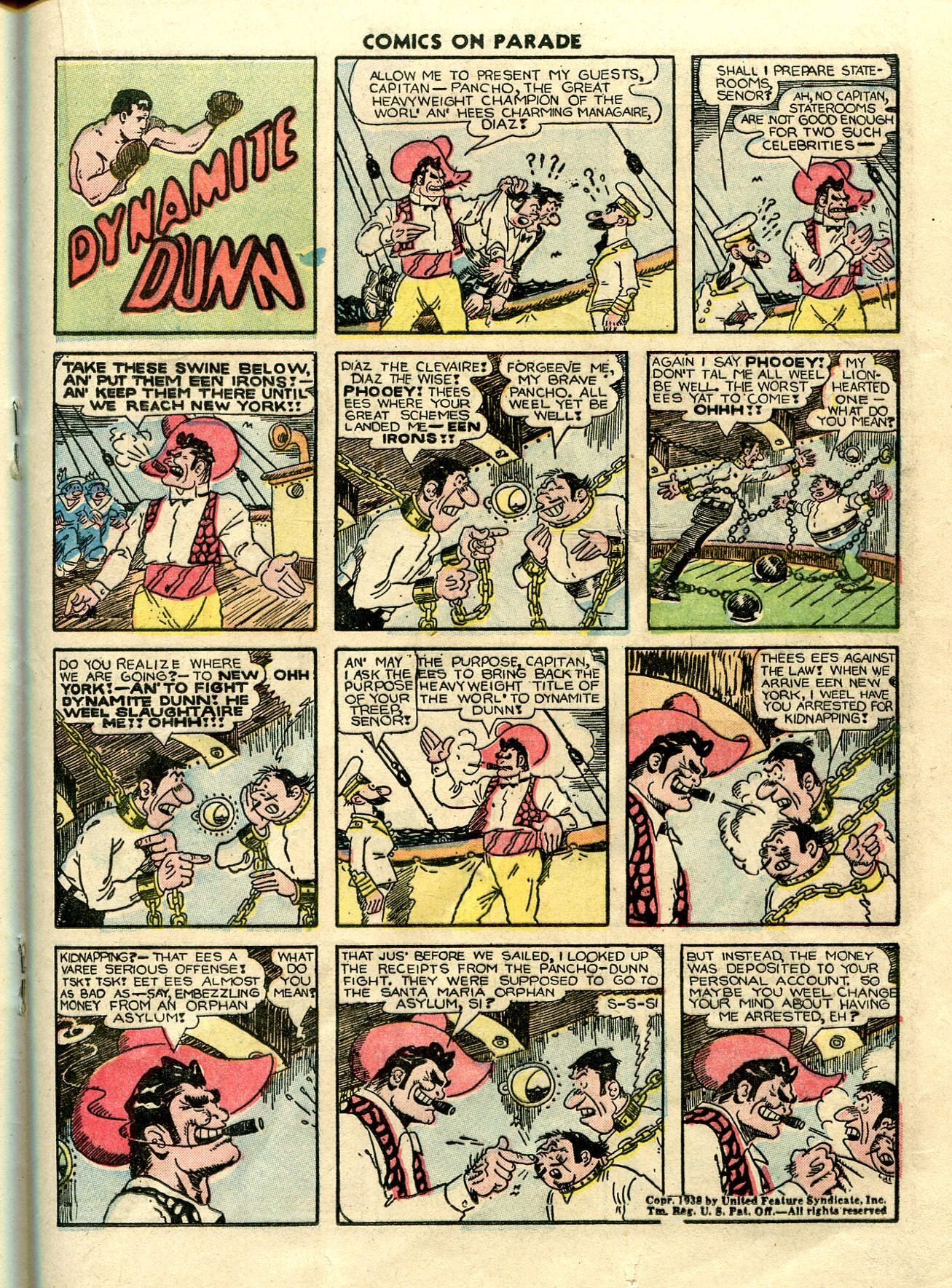 Read online Comics on Parade comic -  Issue #8 - 31