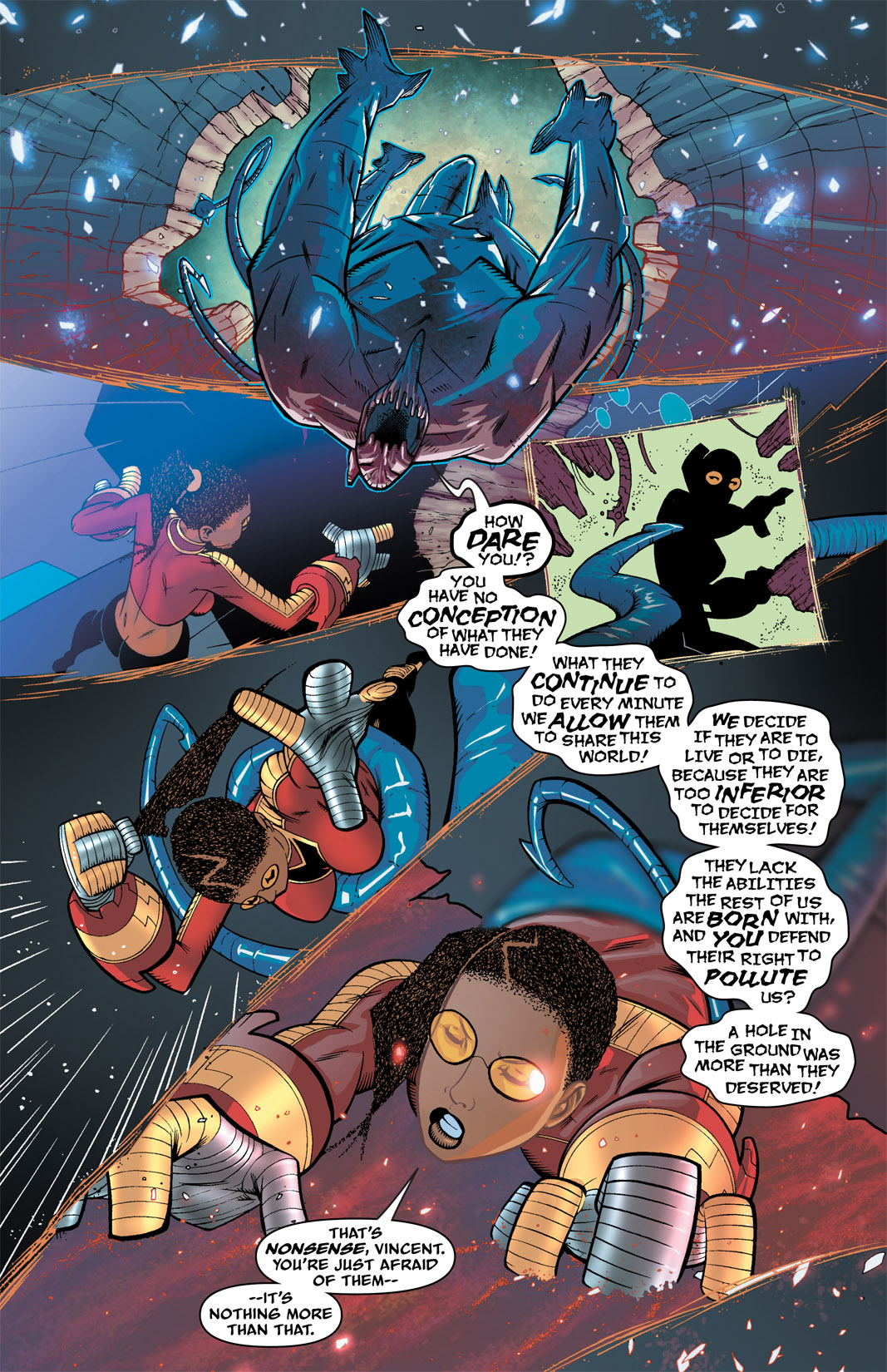 Read online The Many Adventures of Miranda Mercury: Time Runs Out comic -  Issue # TPB - 59
