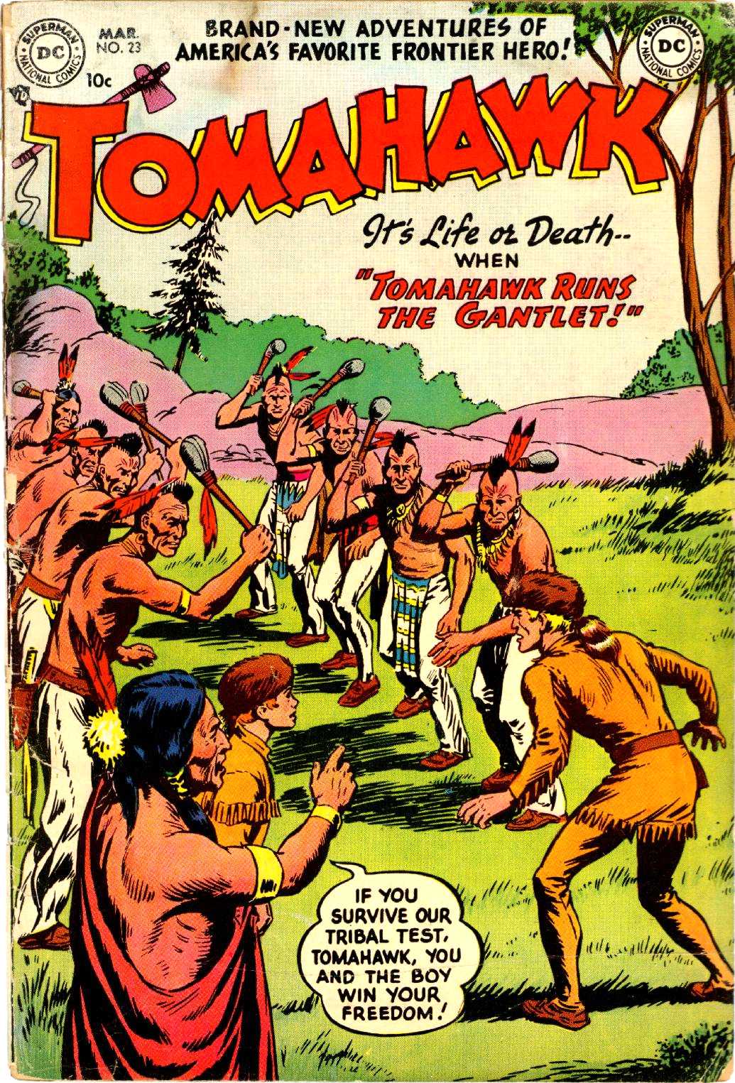 Read online Tomahawk comic -  Issue #23 - 1