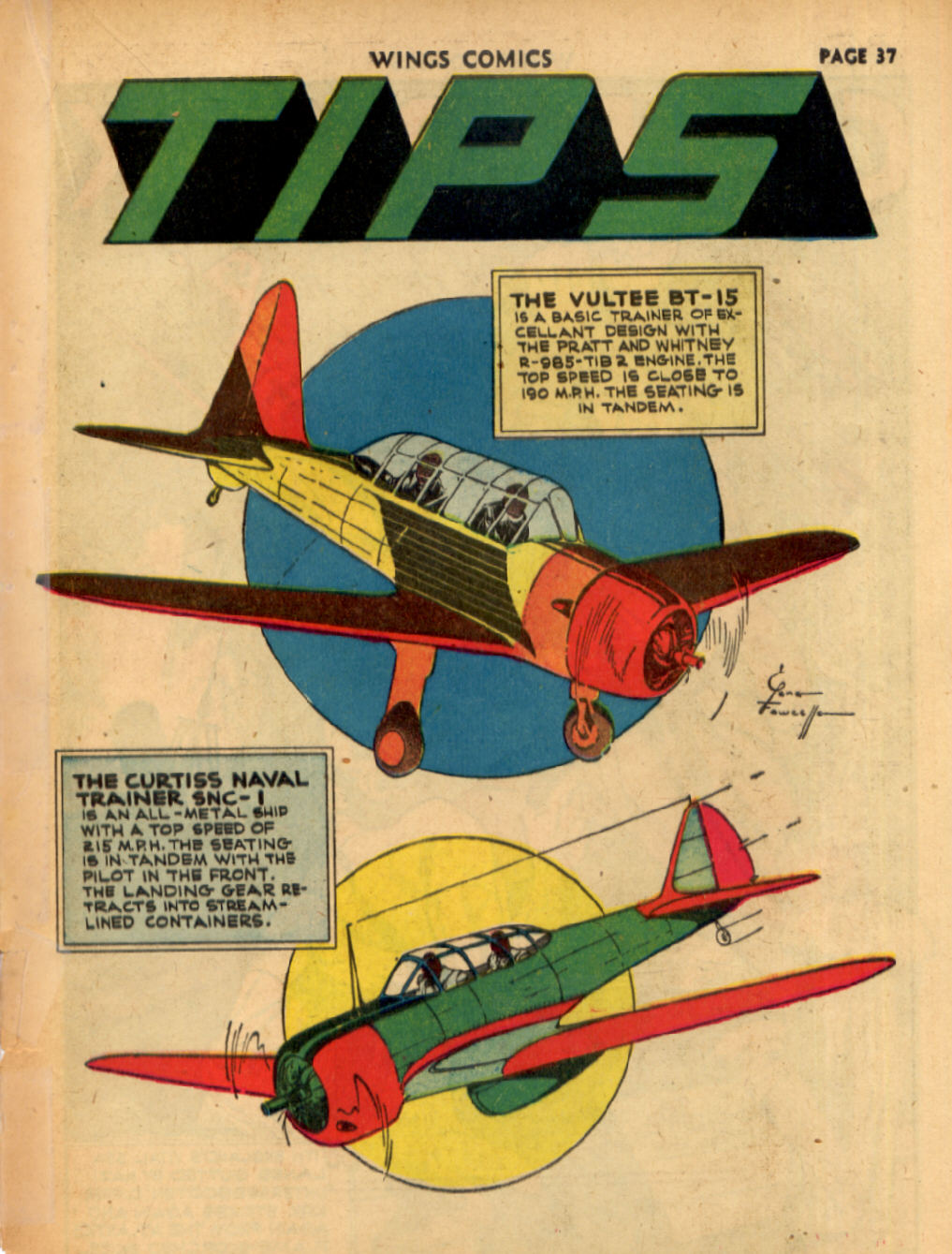 Read online Wings Comics comic -  Issue #16 - 39