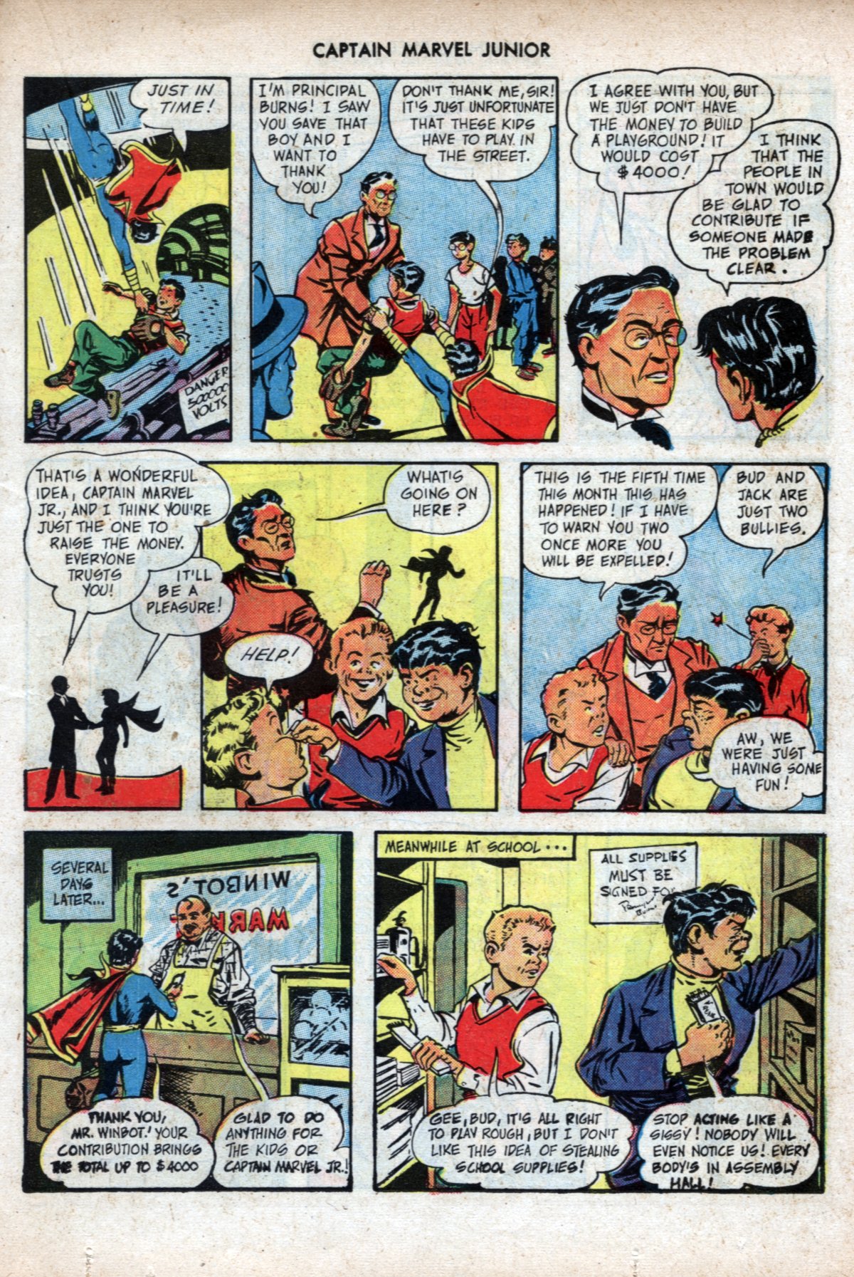 Read online Captain Marvel, Jr. comic -  Issue #40 - 17