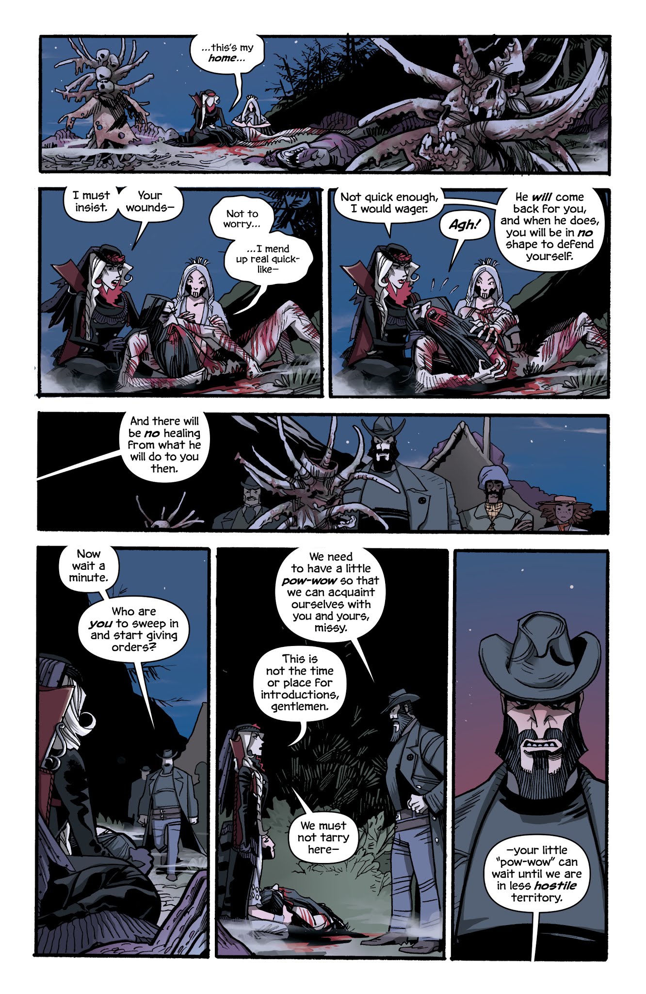Read online Shadow Roads comic -  Issue #4 - 16