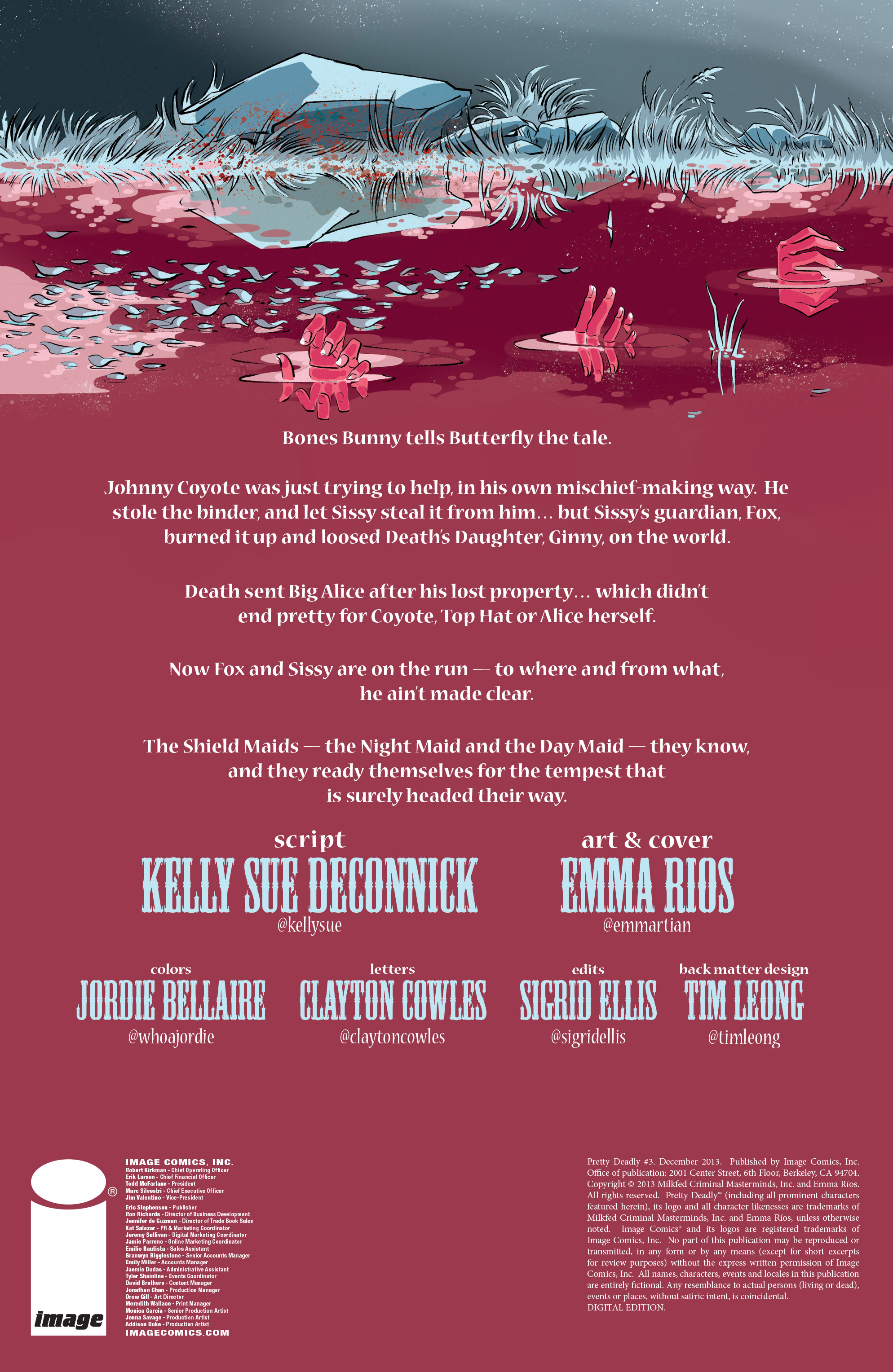 Read online Pretty Deadly comic -  Issue #3 - 2