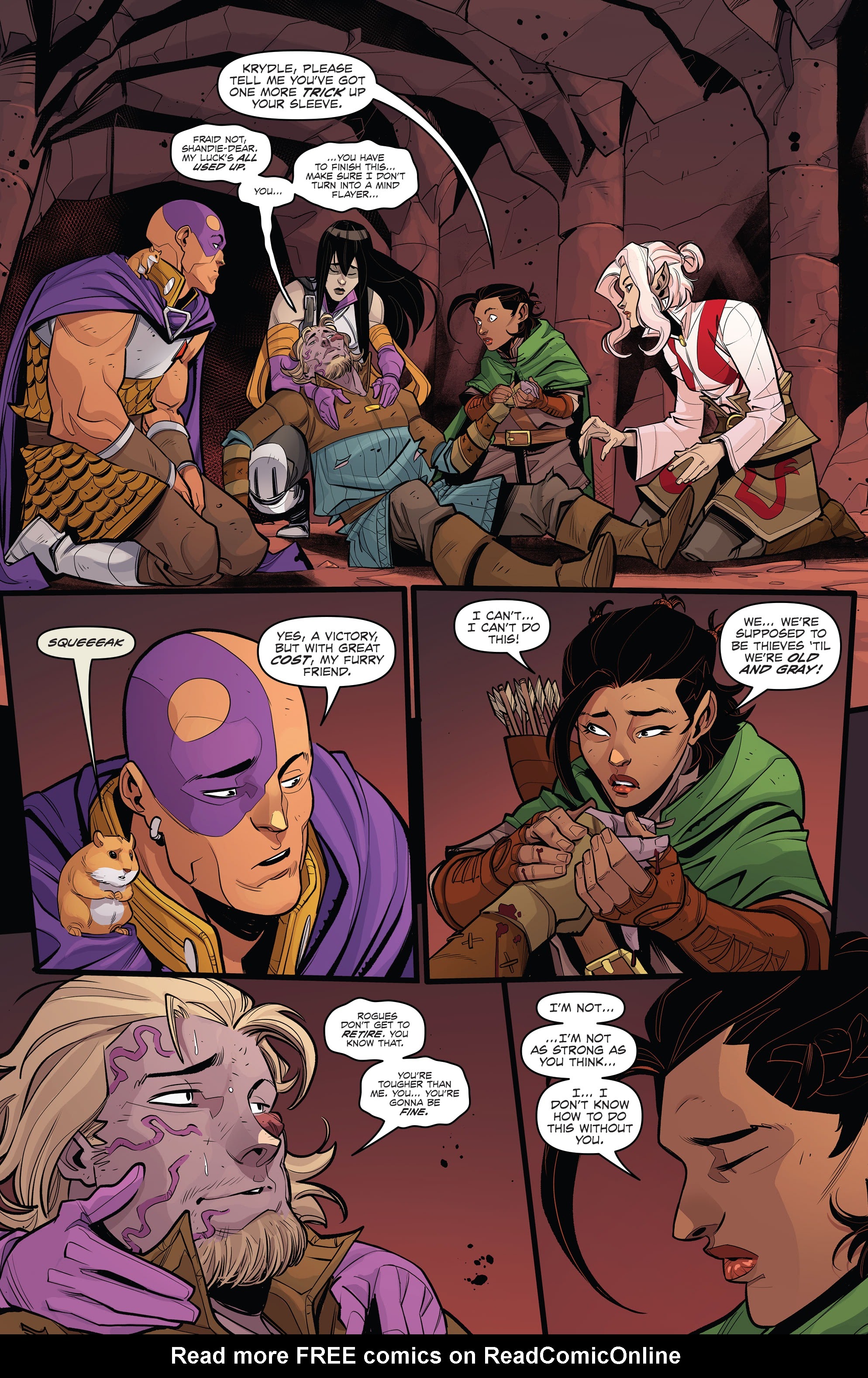 Read online Dungeons and Dragons Mindbreaker comic -  Issue #5 - 17
