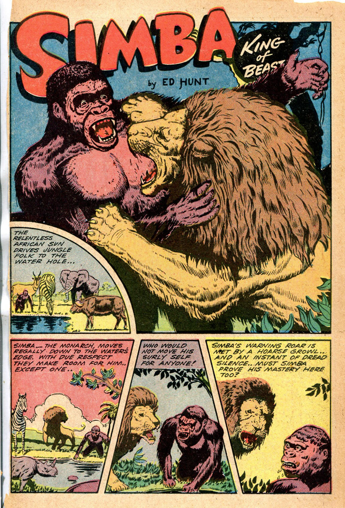 Read online Jungle Comics comic -  Issue #55 - 16