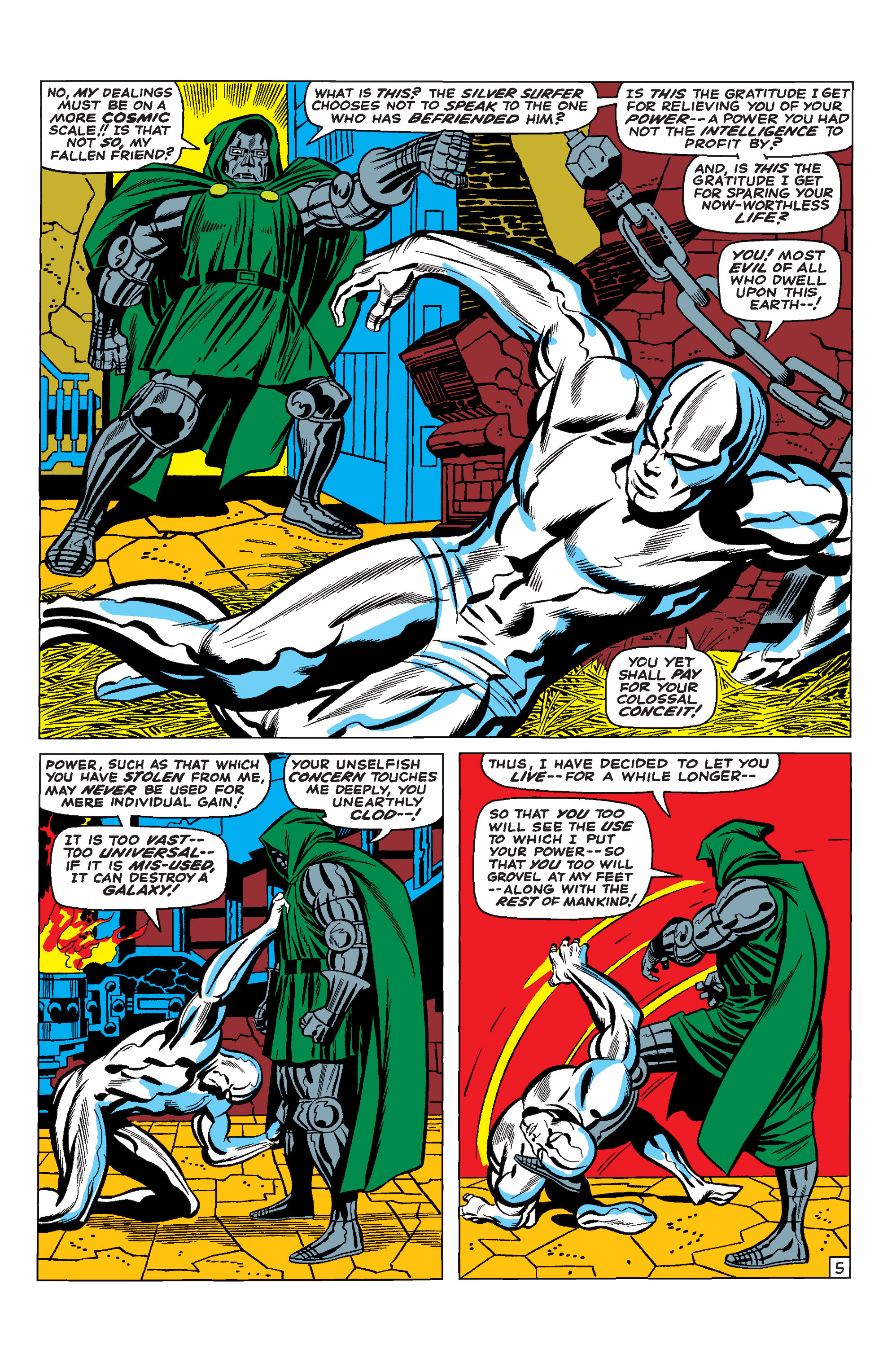 Read online Marvel Masterworks: The Fantastic Four comic -  Issue # TPB 6 (Part 2) - 99
