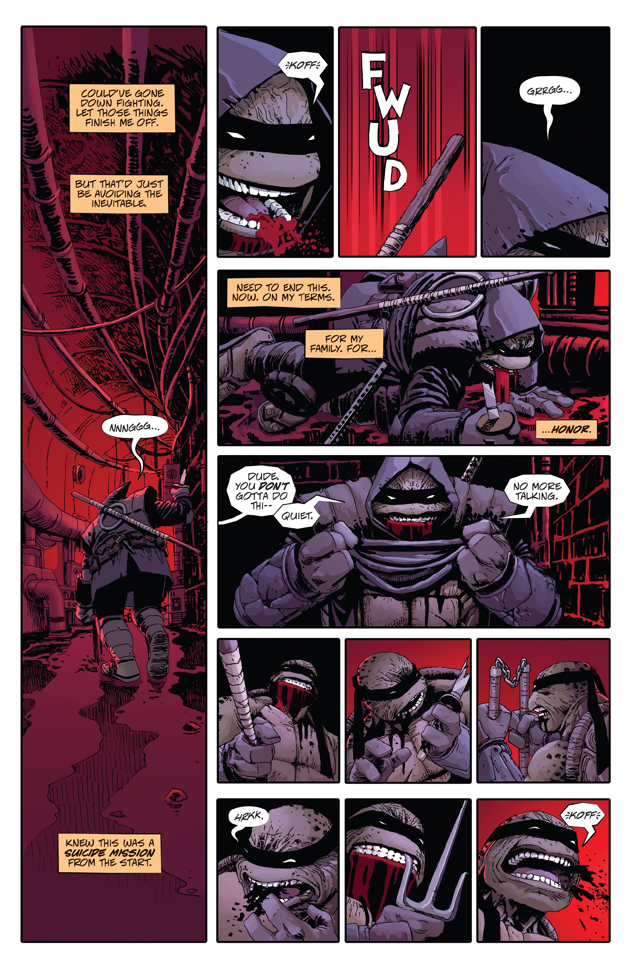 Read online Teenage Mutant Ninja Turtles: The Last Ronin comic -  Issue # _Director's Cut - 35