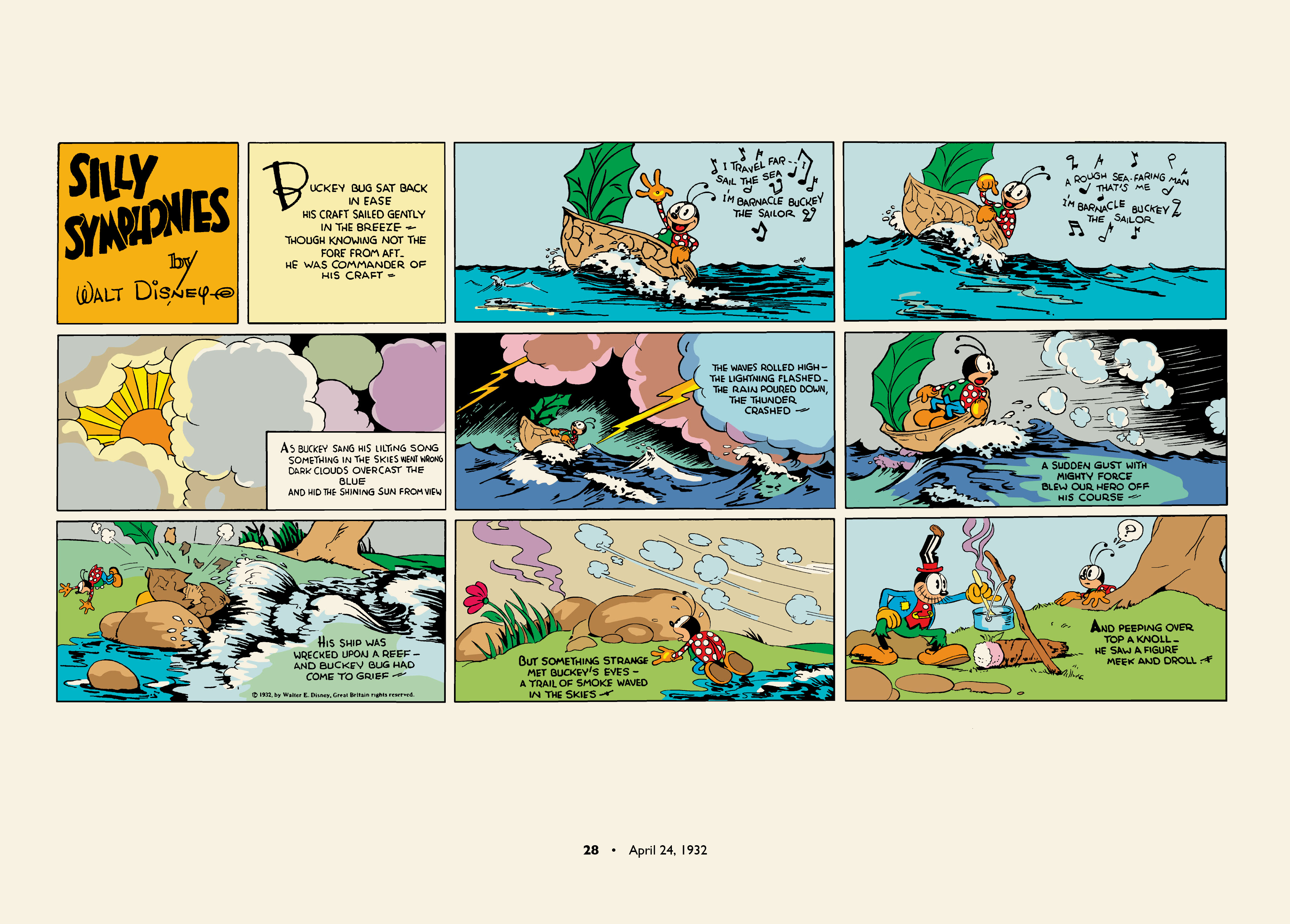 Read online Walt Disney's Silly Symphonies 1932-1935: Starring Bucky Bug and Donald Duck comic -  Issue # TPB (Part 1) - 28