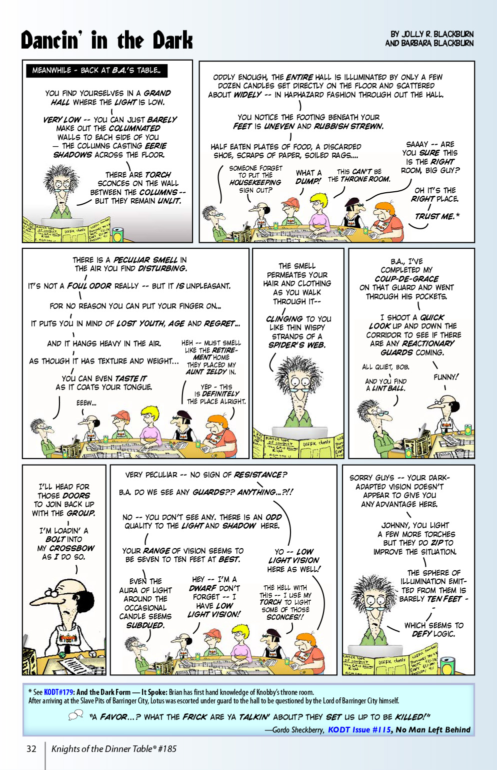 Read online Knights of the Dinner Table comic -  Issue #185 - 34