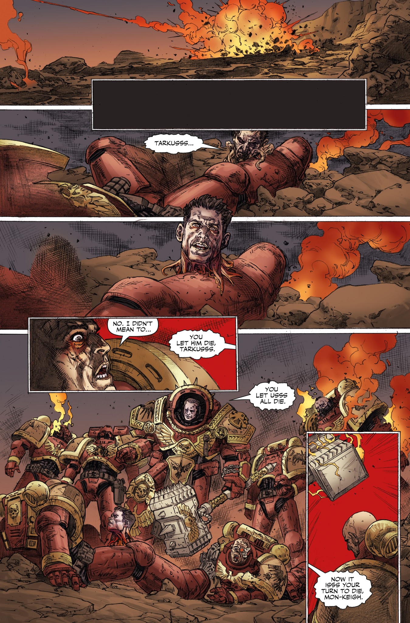 Read online Warhammer 40,000: Dawn of War comic -  Issue #4 - 18