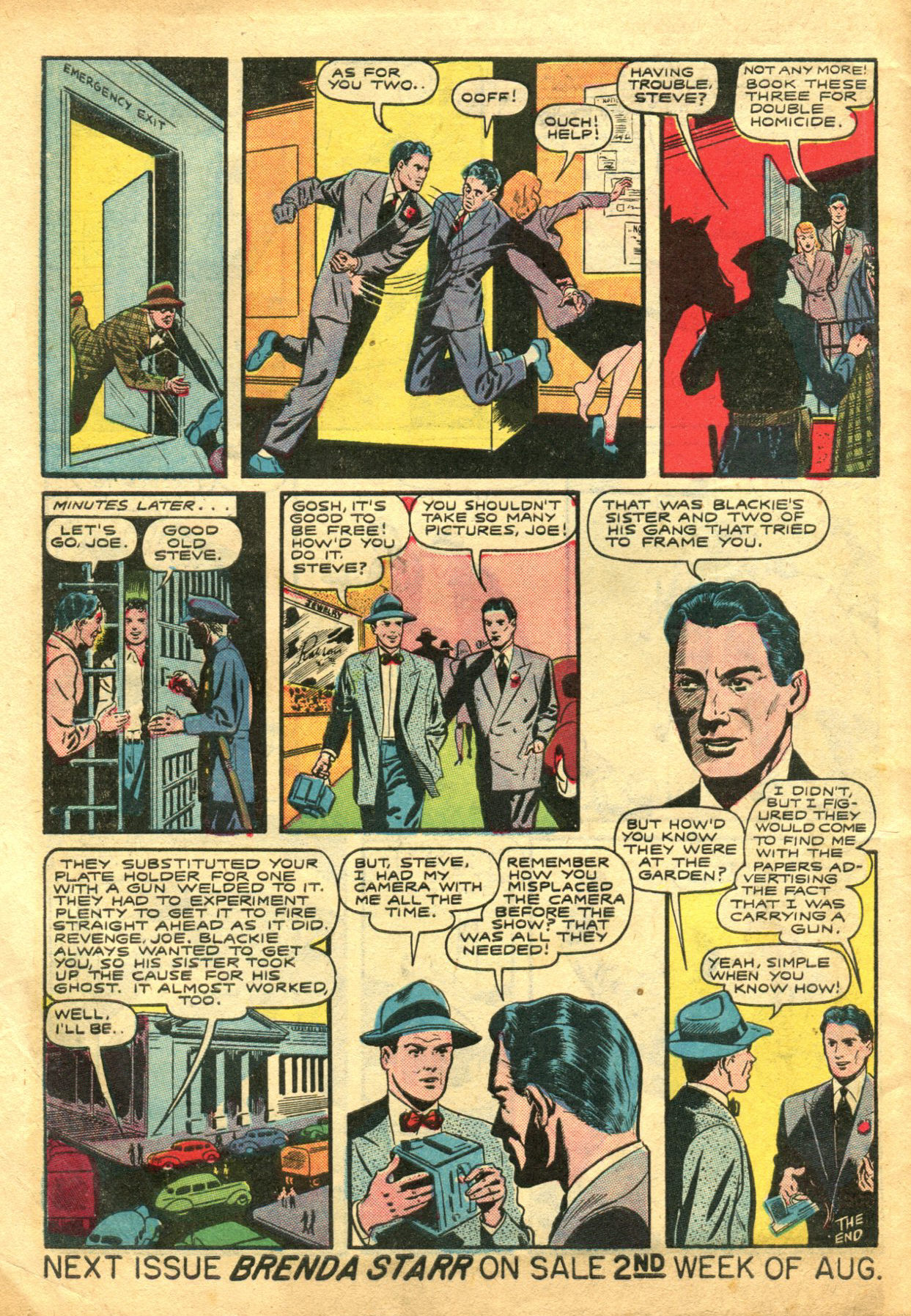 Read online Brenda Starr (1947) comic -  Issue #13 - 34