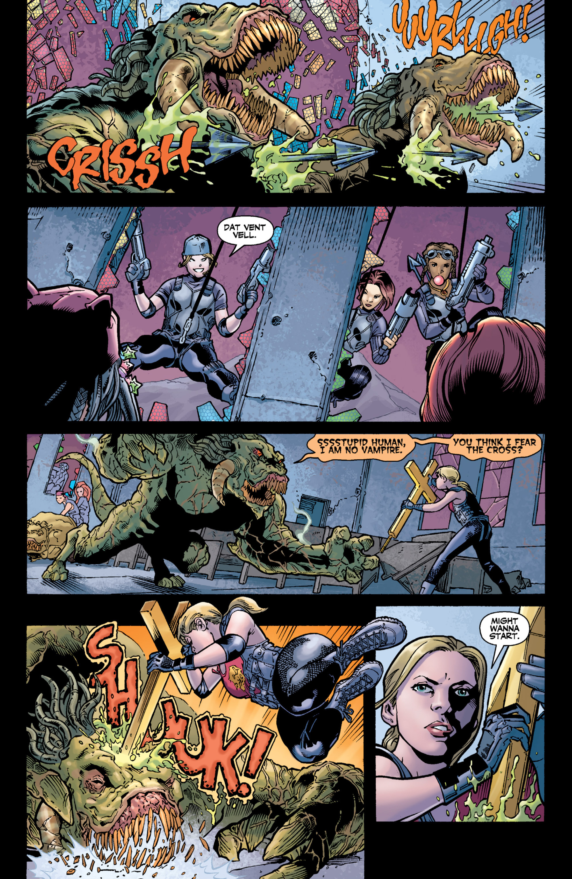 Read online Buffy the Vampire Slayer Season Eight comic -  Issue # _TPB 1 - The Long Way Home - 17