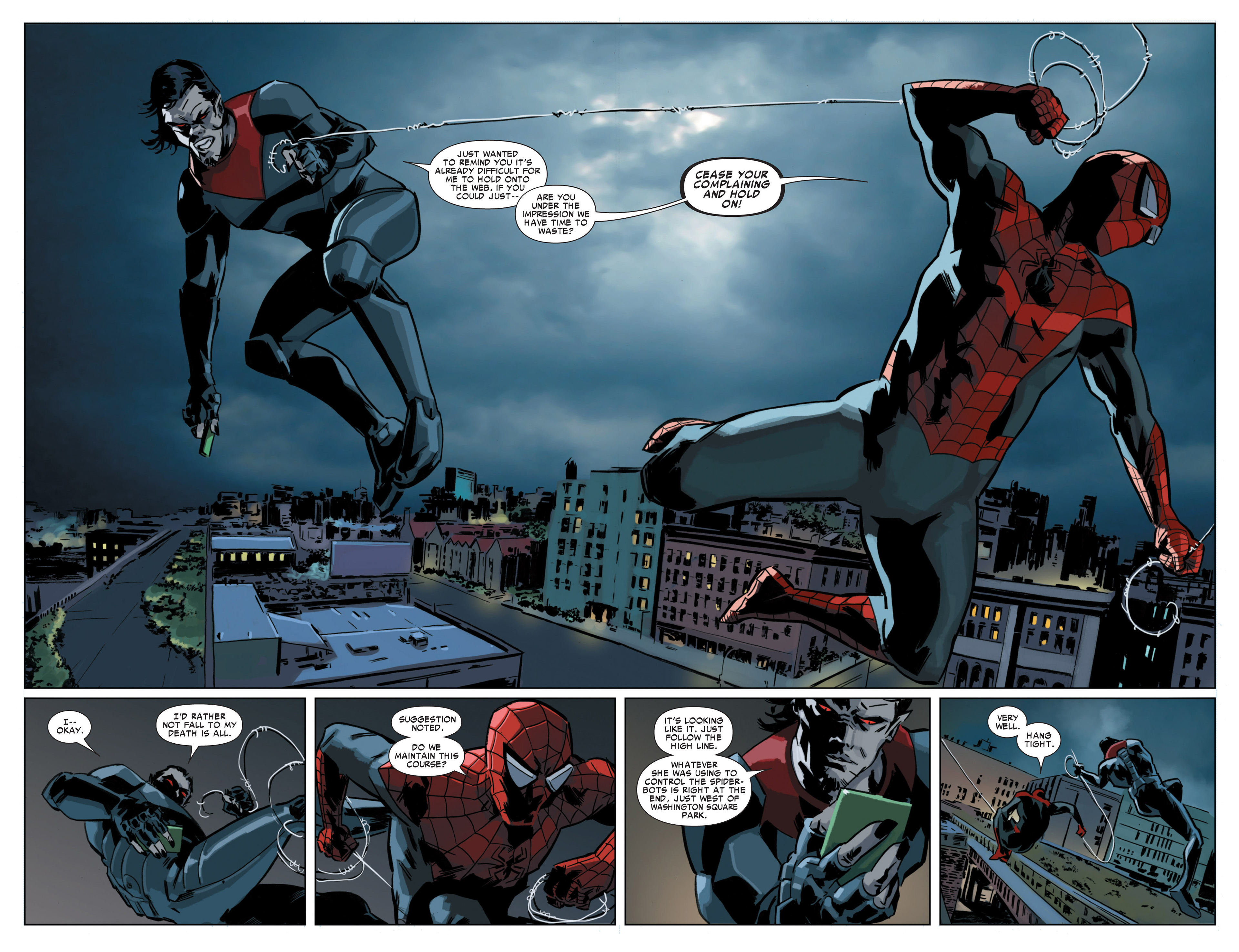 Read online Morbius: The Living Vampire comic -  Issue #7 - 10
