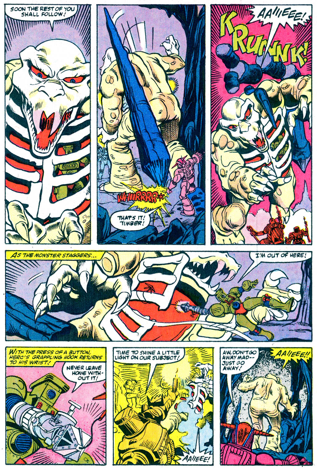 Read online The Inhumanoids comic -  Issue #3 - 9