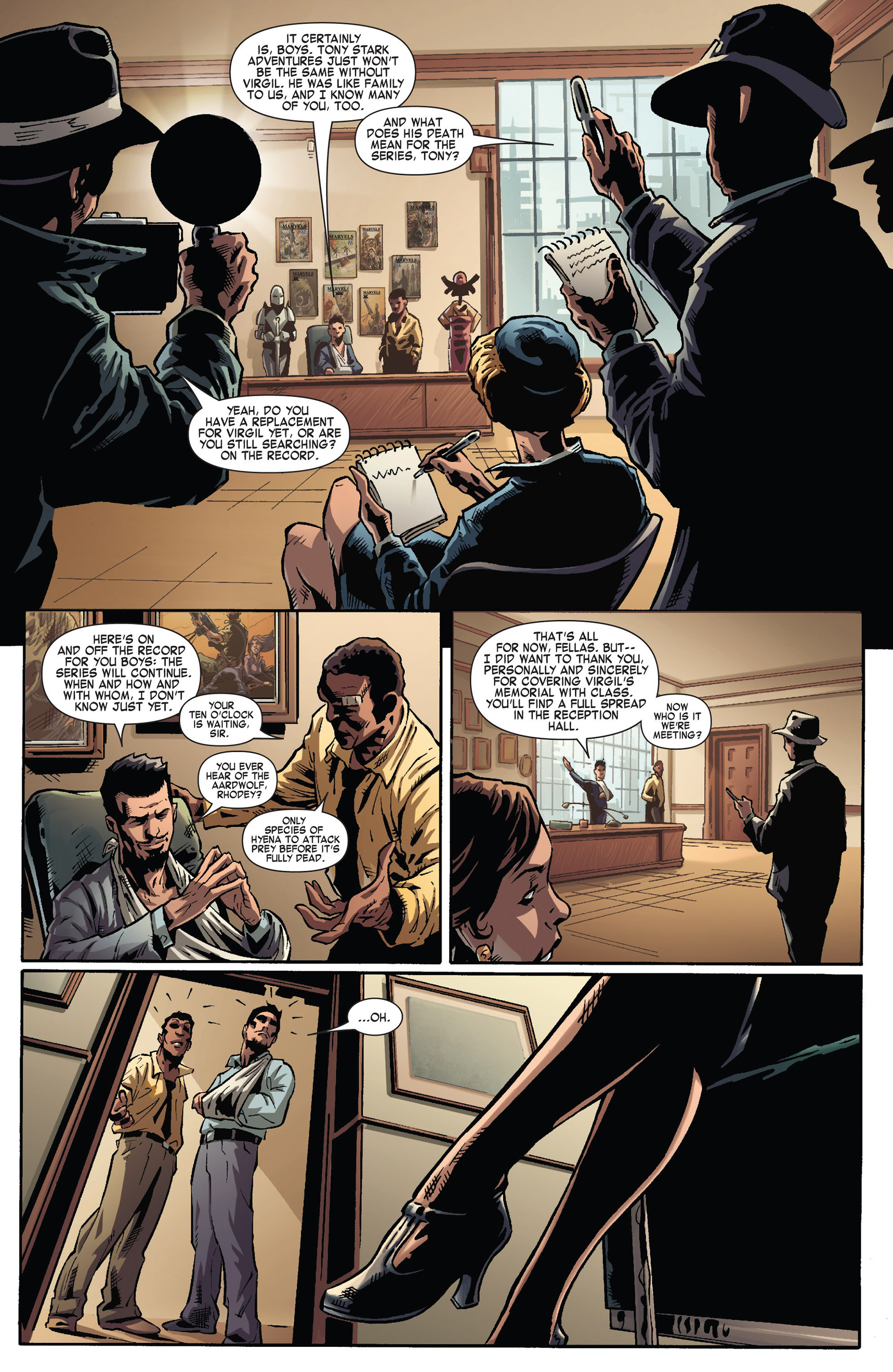 Read online Iron Man Noir comic -  Issue #1 - 17