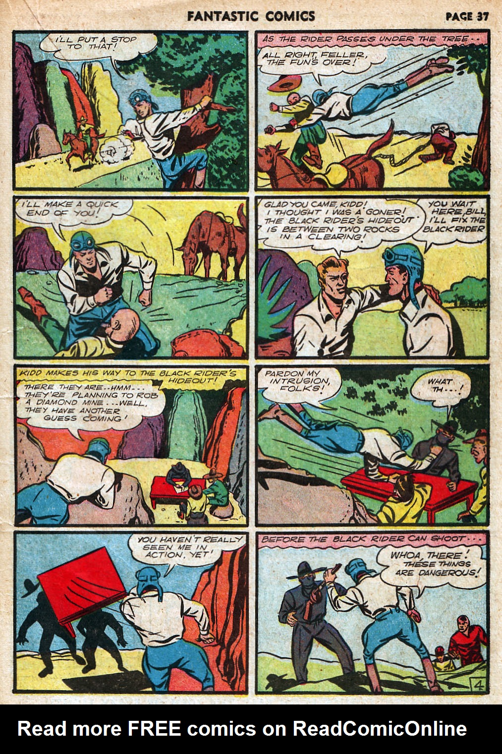 Read online Fantastic Comics comic -  Issue #18 - 39