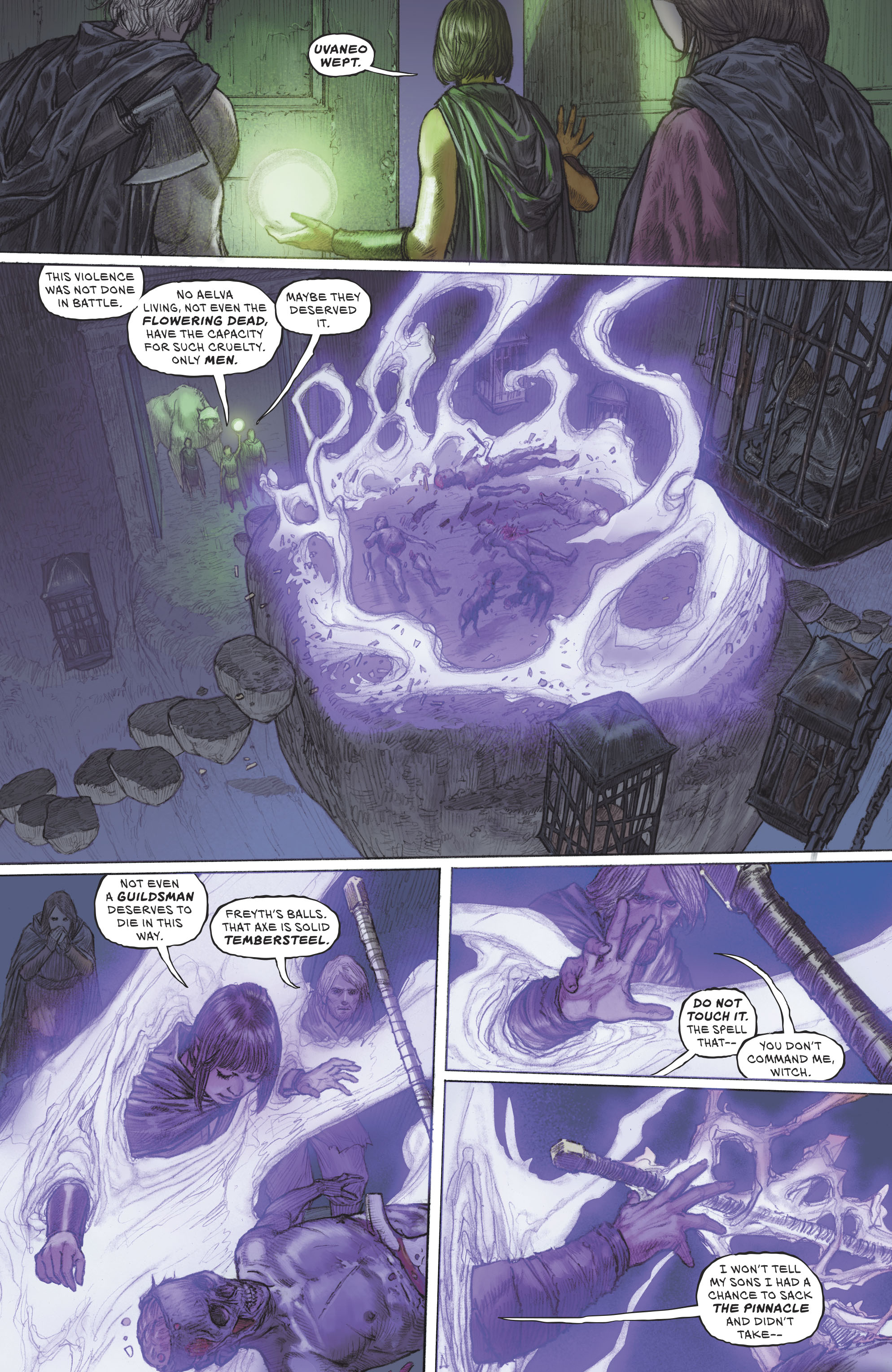 Read online The Last God comic -  Issue #4 - 5