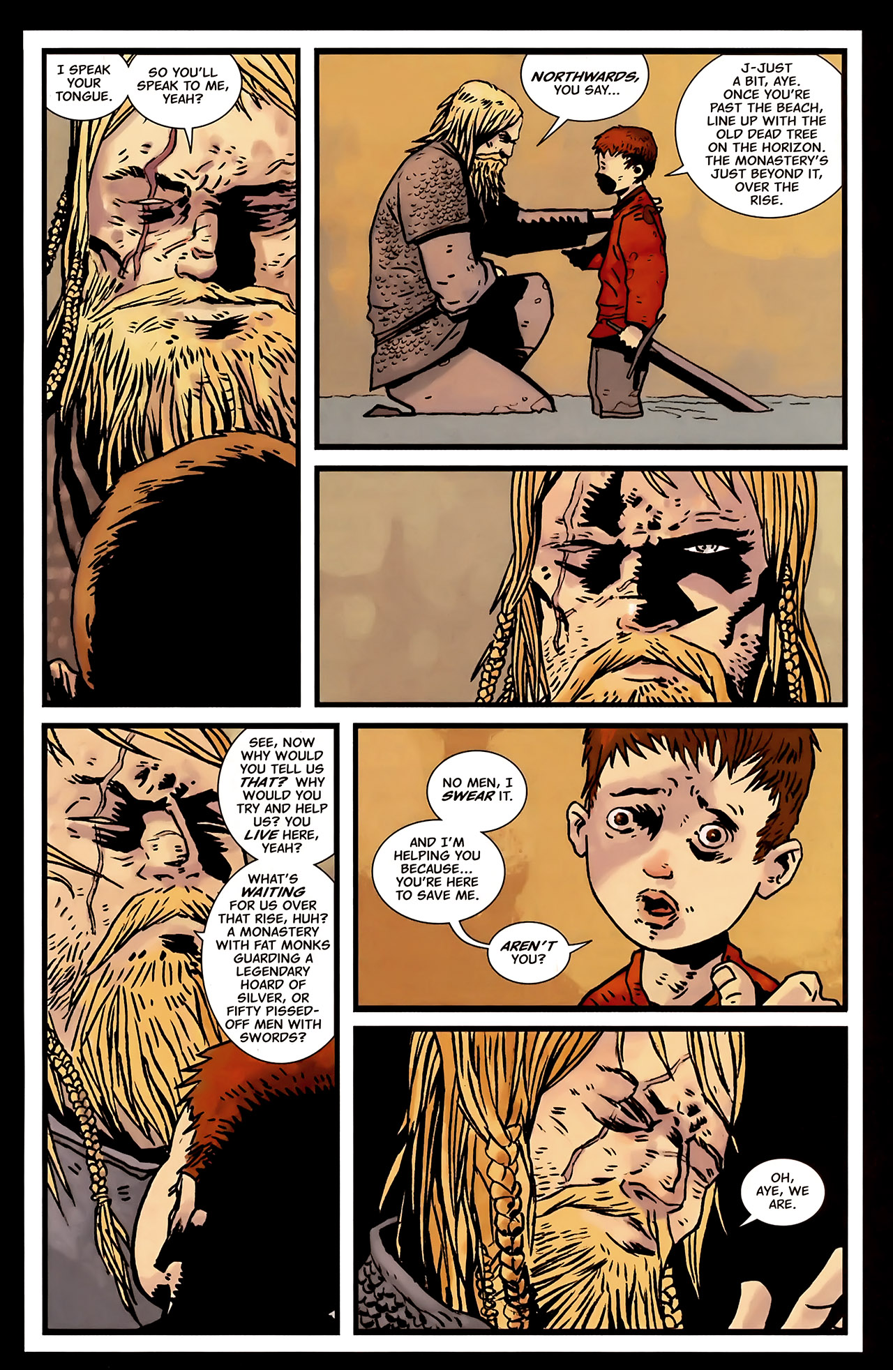 Read online Northlanders comic -  Issue #9 - 21