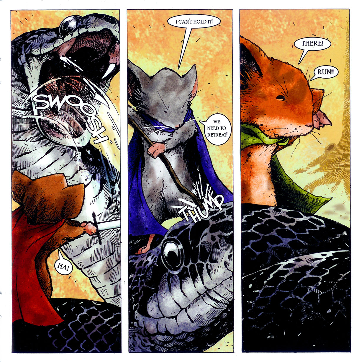 Read online Mouse Guard comic -  Issue #1 - 13