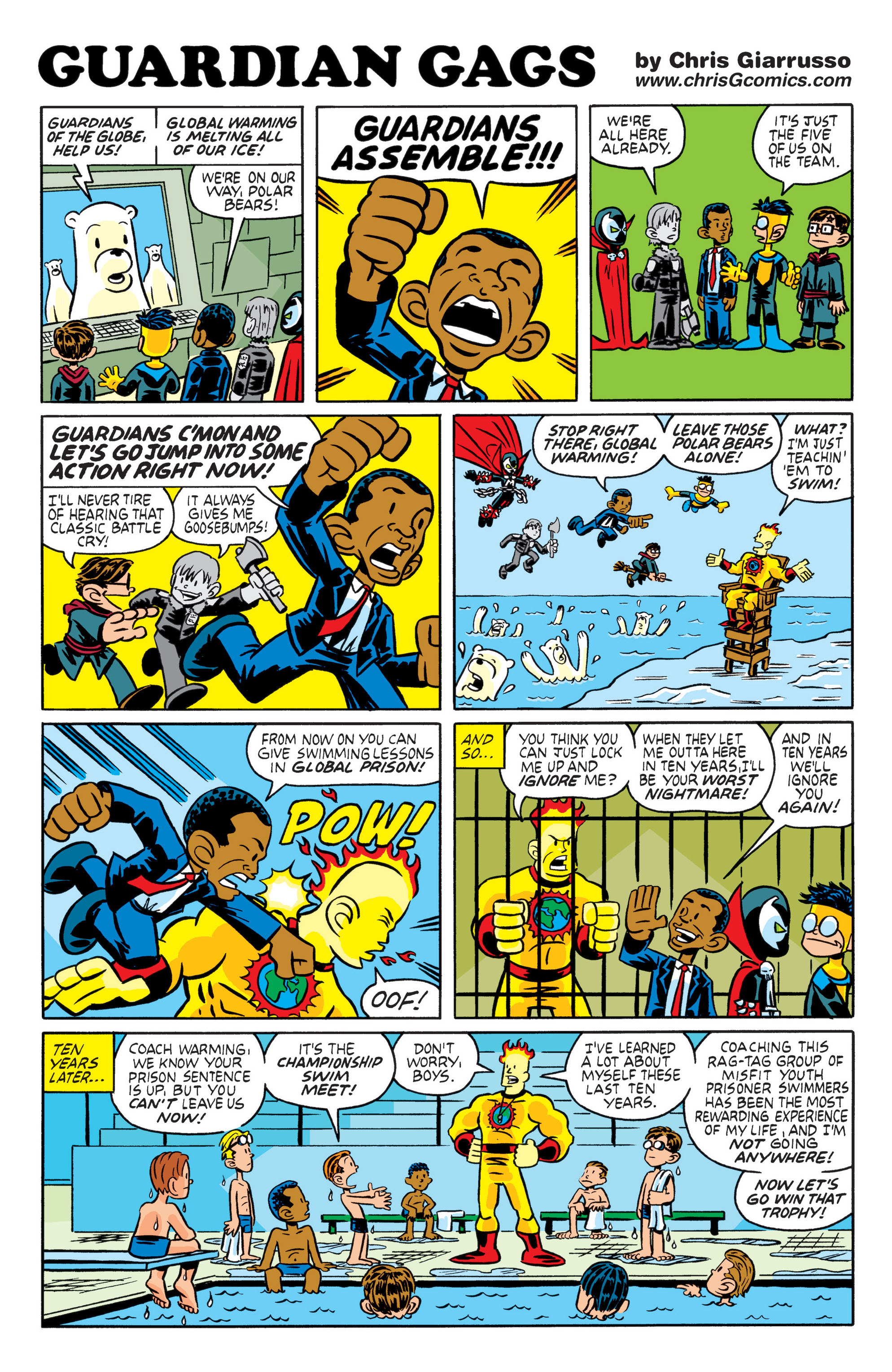 Read online Guarding the Globe (2010) comic -  Issue #3 - 24