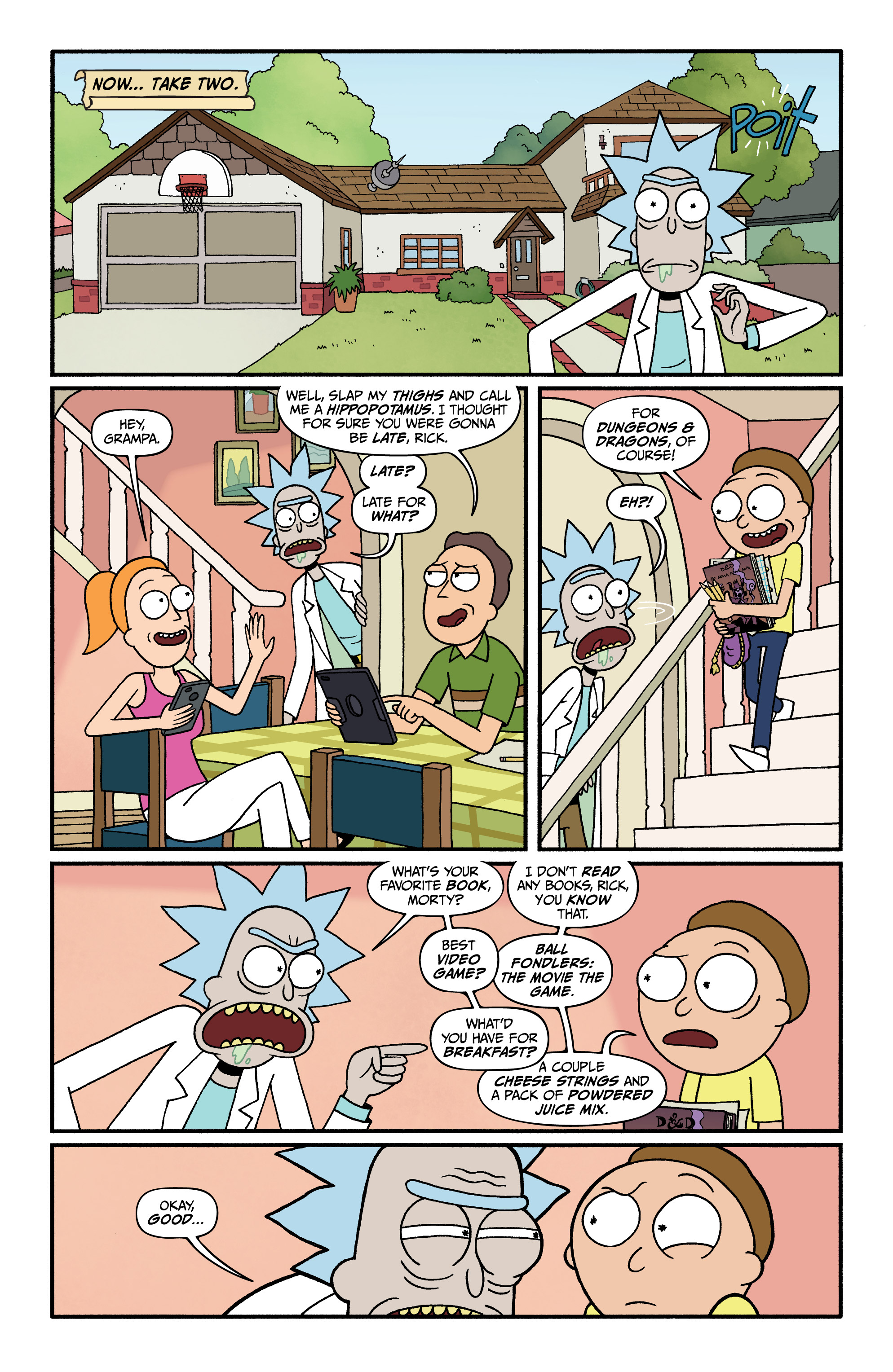 Read online Rick and Morty vs. Dungeons & Dragons II: Painscape comic -  Issue #4 - 21