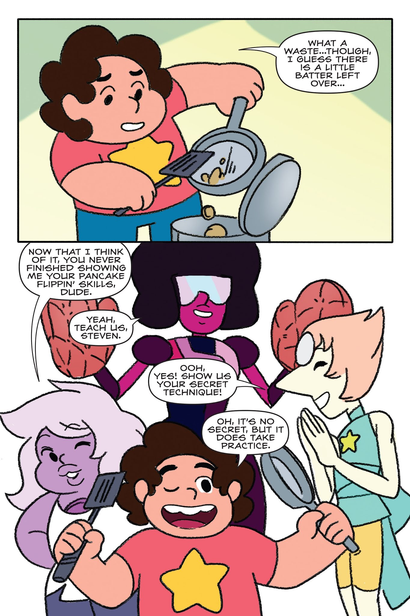 Read online Steven Universe: Anti-Gravity comic -  Issue # TPB - 134