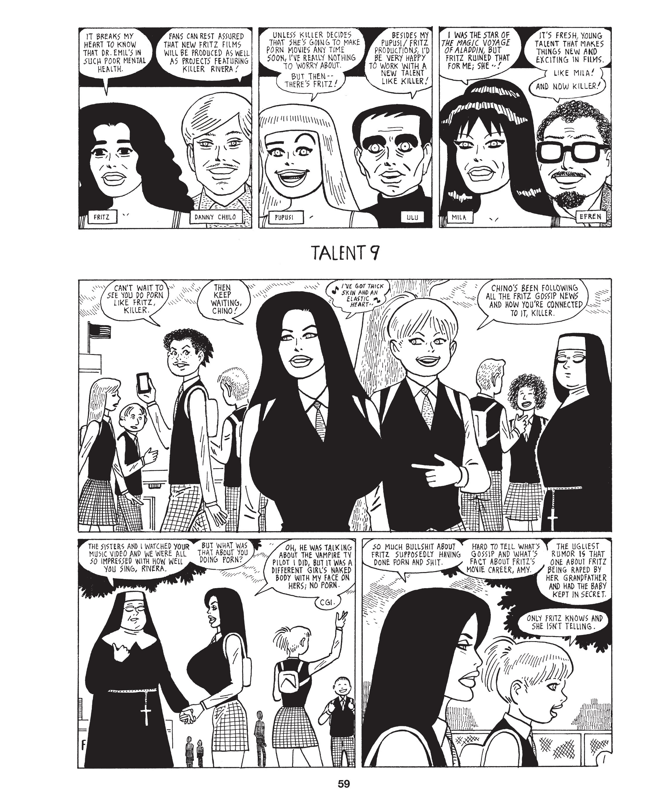 Read online Love and Rockets: New Stories comic -  Issue #8 - 62