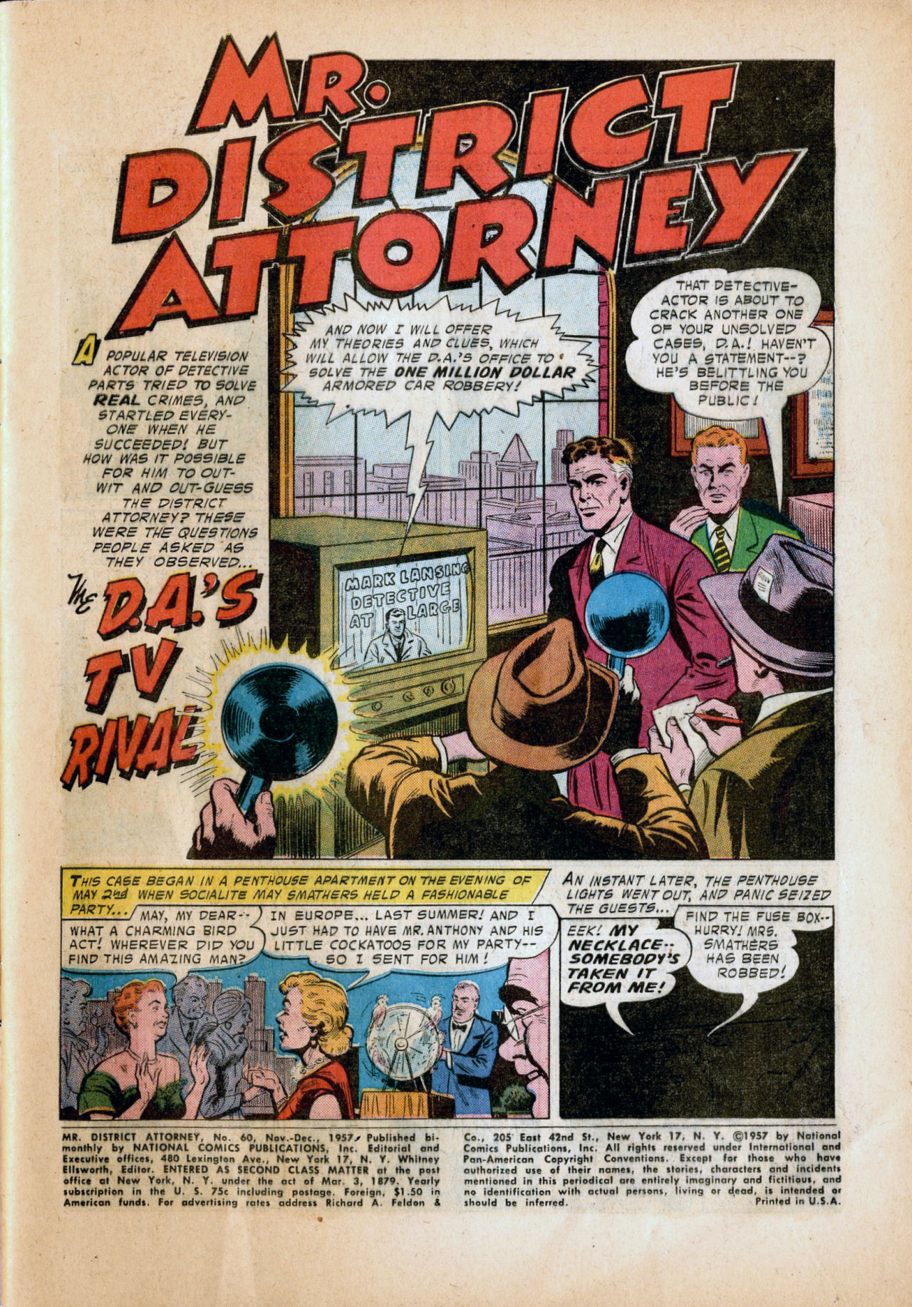 Read online Mr. District Attorney comic -  Issue #60 - 3