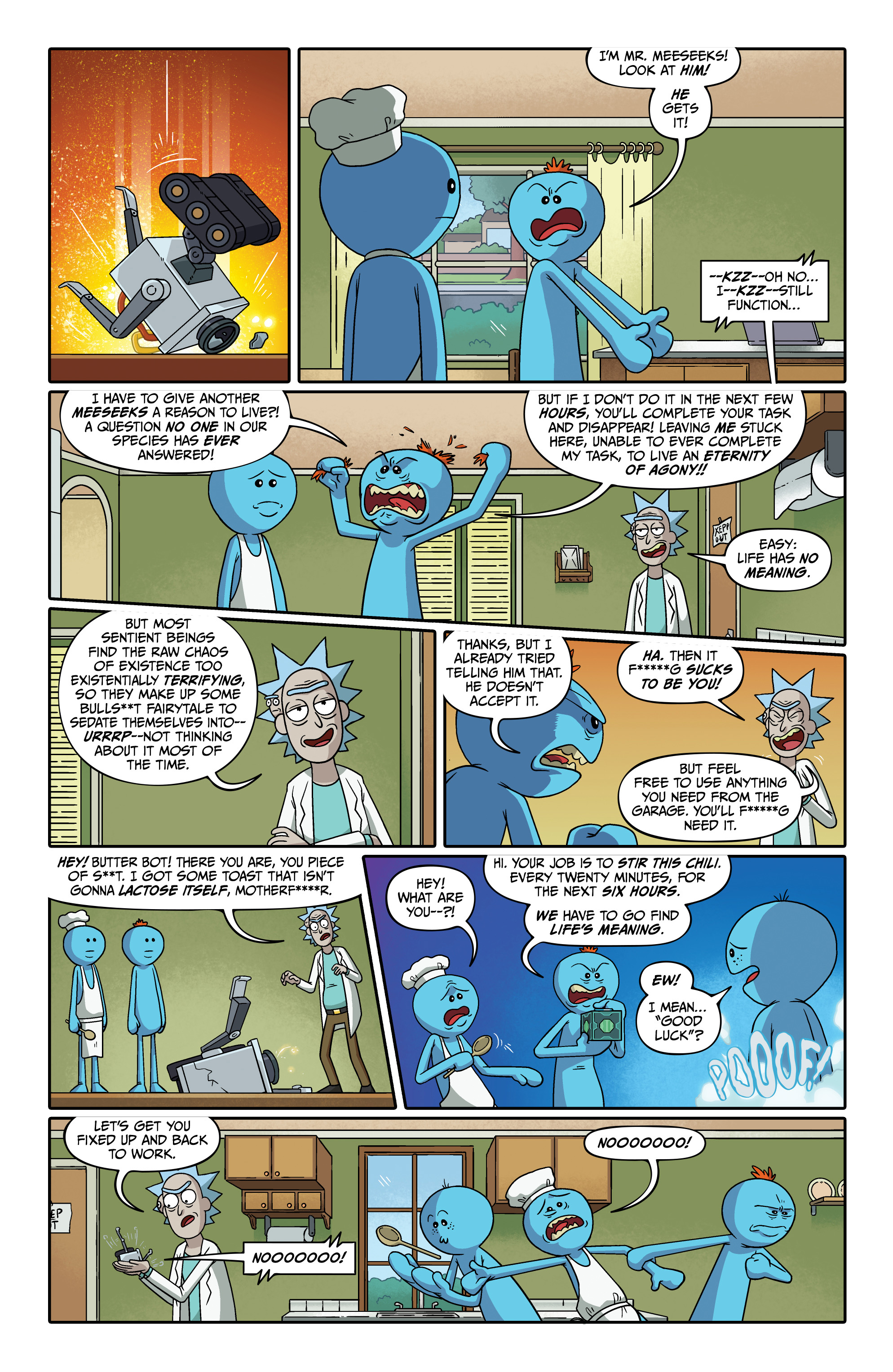 Read online Rick and Morty Presents: Mr. Meeseeks comic -  Issue # Full - 7