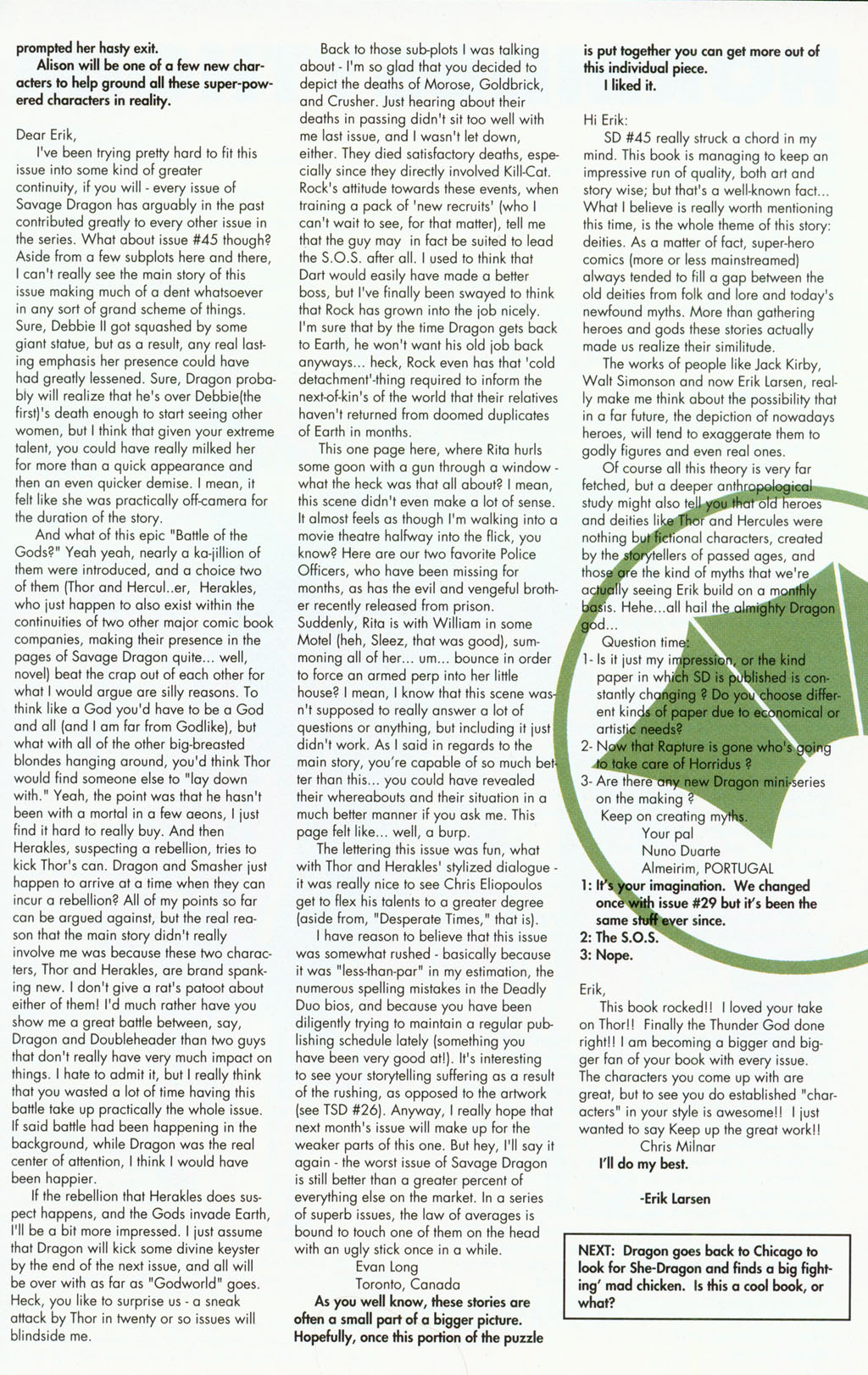 Read online The Savage Dragon (1993) comic -  Issue #47 - 27