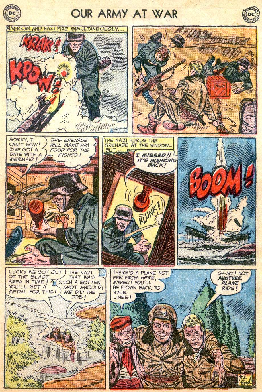 Read online Our Army at War (1952) comic -  Issue #31 - 33