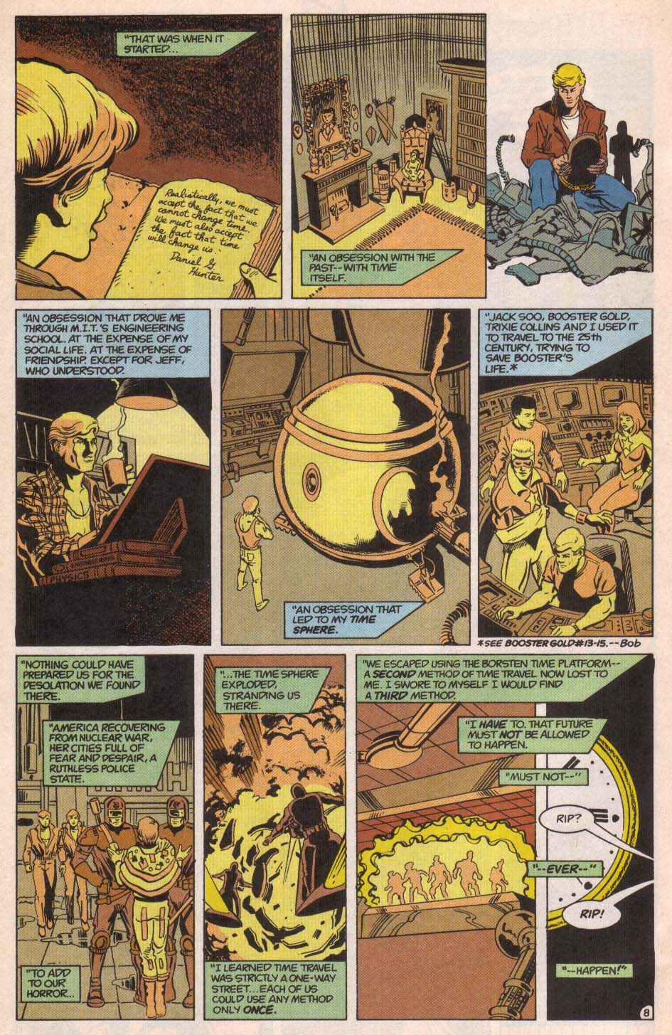 Read online Time Masters comic -  Issue #1 - 10