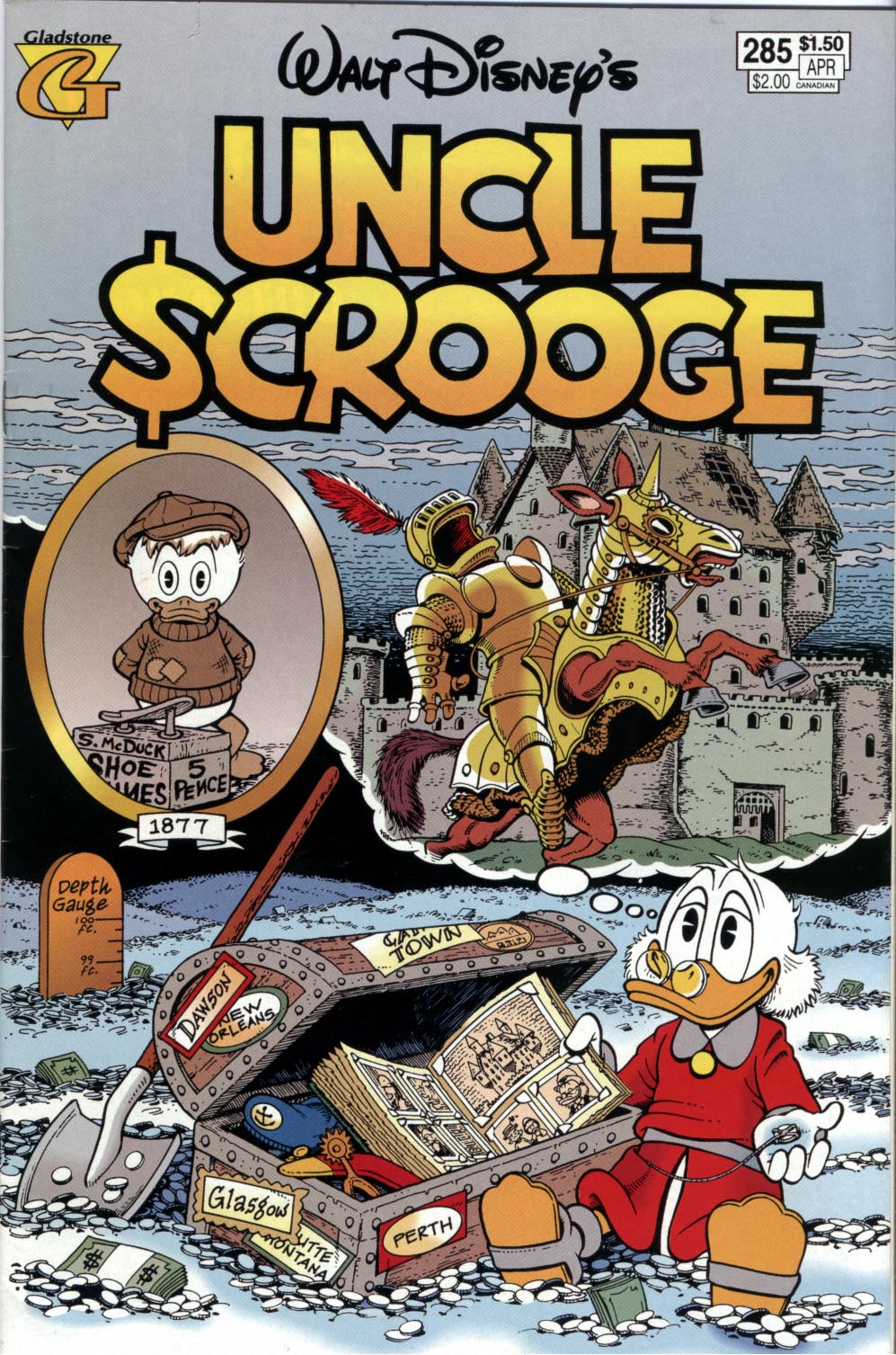 Read online Uncle Scrooge (1953) comic -  Issue #285 - 1