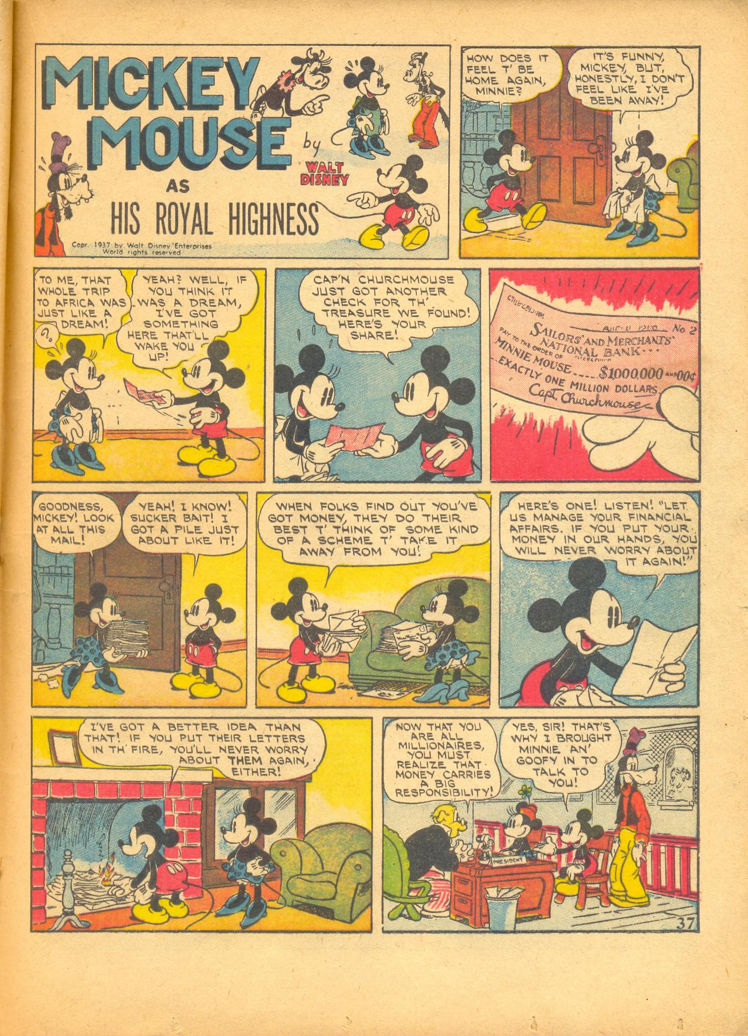 Read online Walt Disney's Comics and Stories comic -  Issue #6 - 39