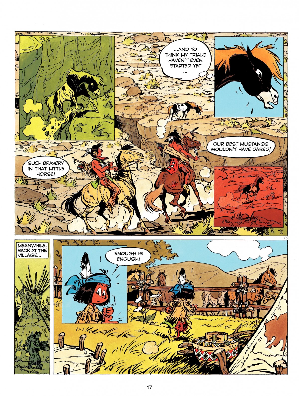 Read online Yakari comic -  Issue #12 - 17