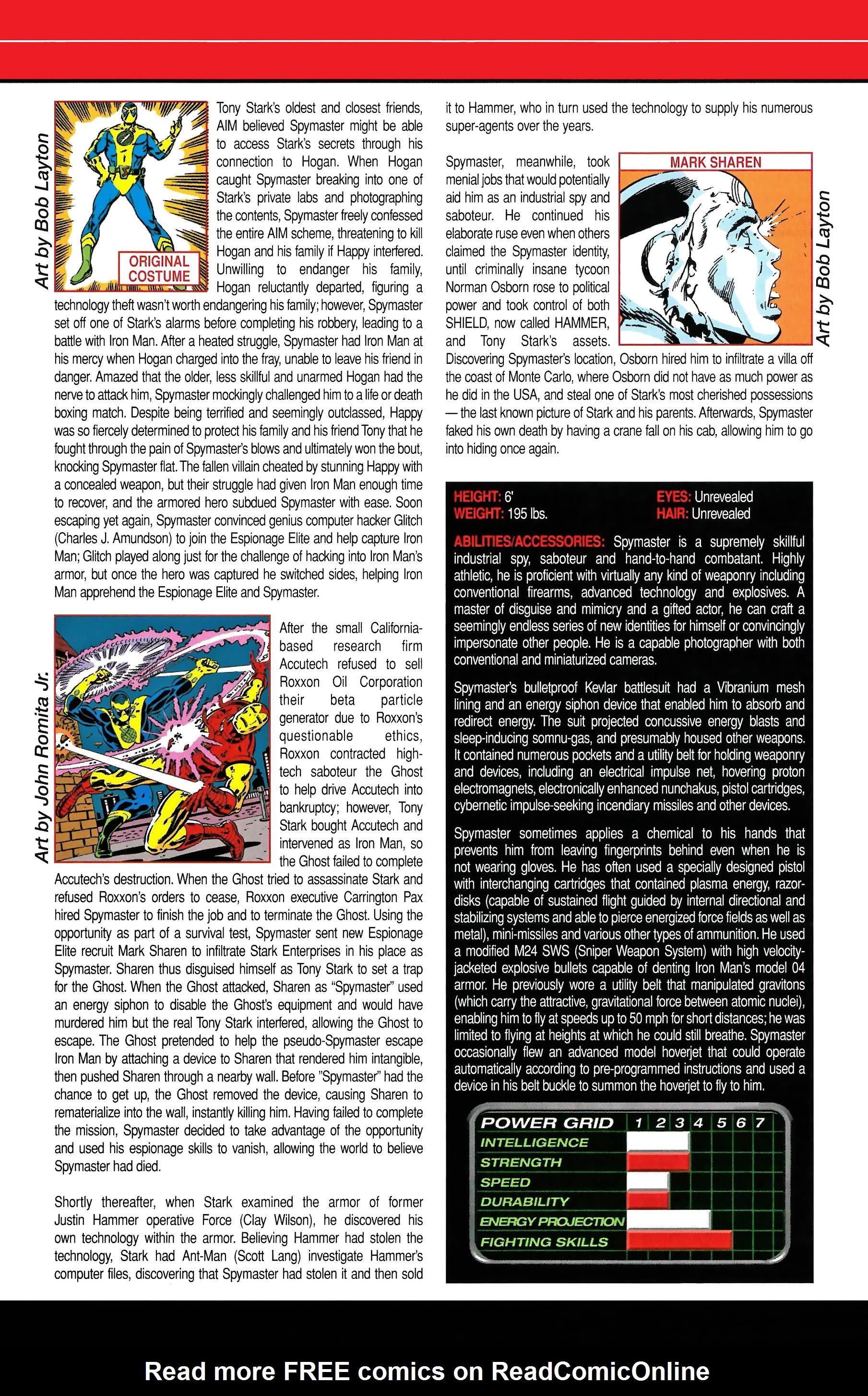 Read online Official Handbook of the Marvel Universe A to Z comic -  Issue # TPB 11 (Part 1) - 58