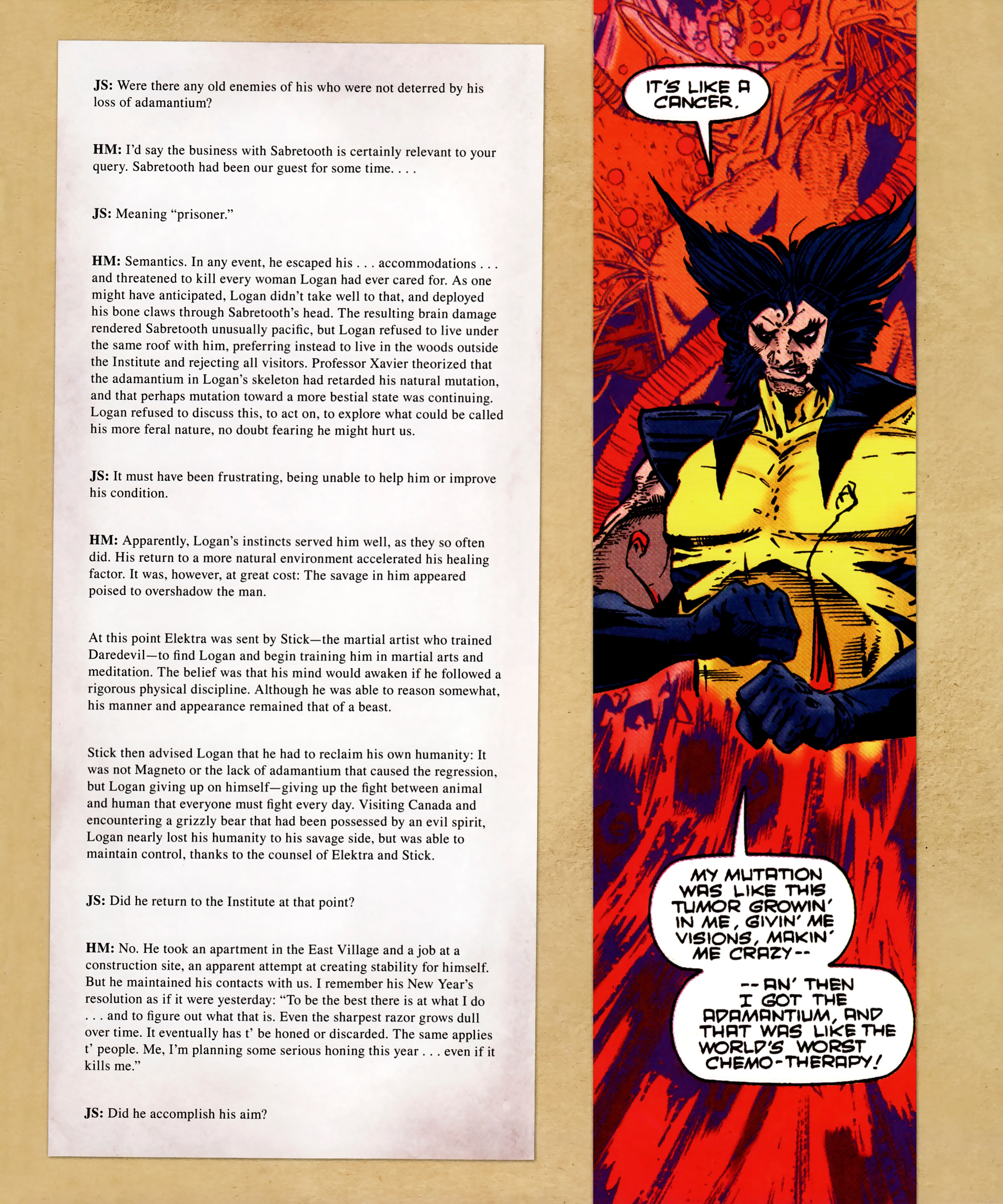 Read online The Wolverine Files comic -  Issue # TPB - 128