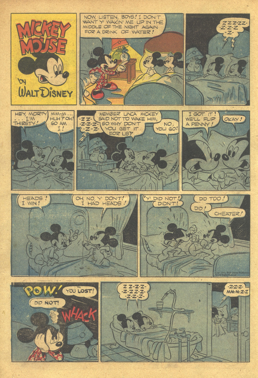 Read online Walt Disney's Comics and Stories comic -  Issue #44 - 36