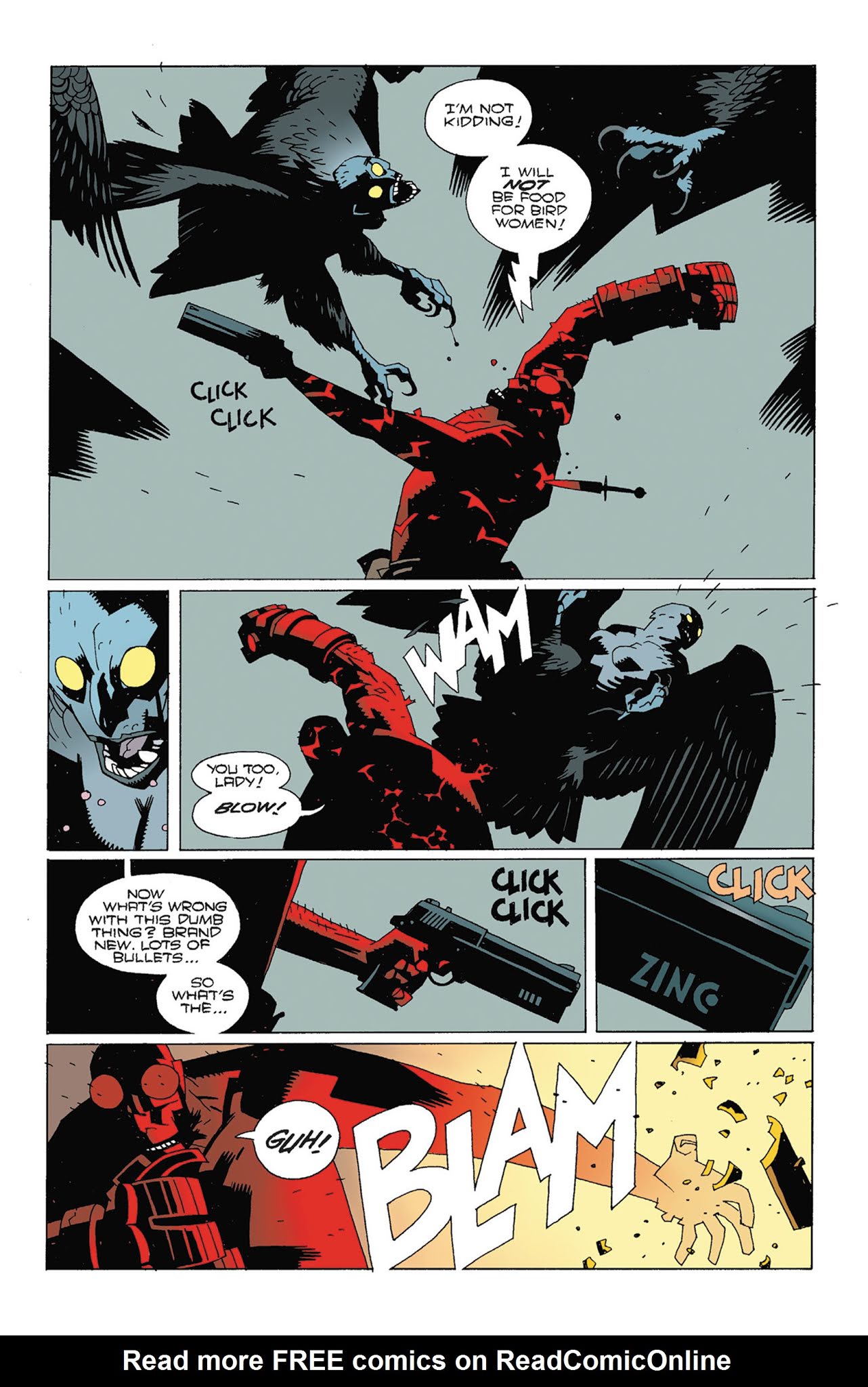 Read online Hellboy: Wake the Devil comic -  Issue # _TPB - 59