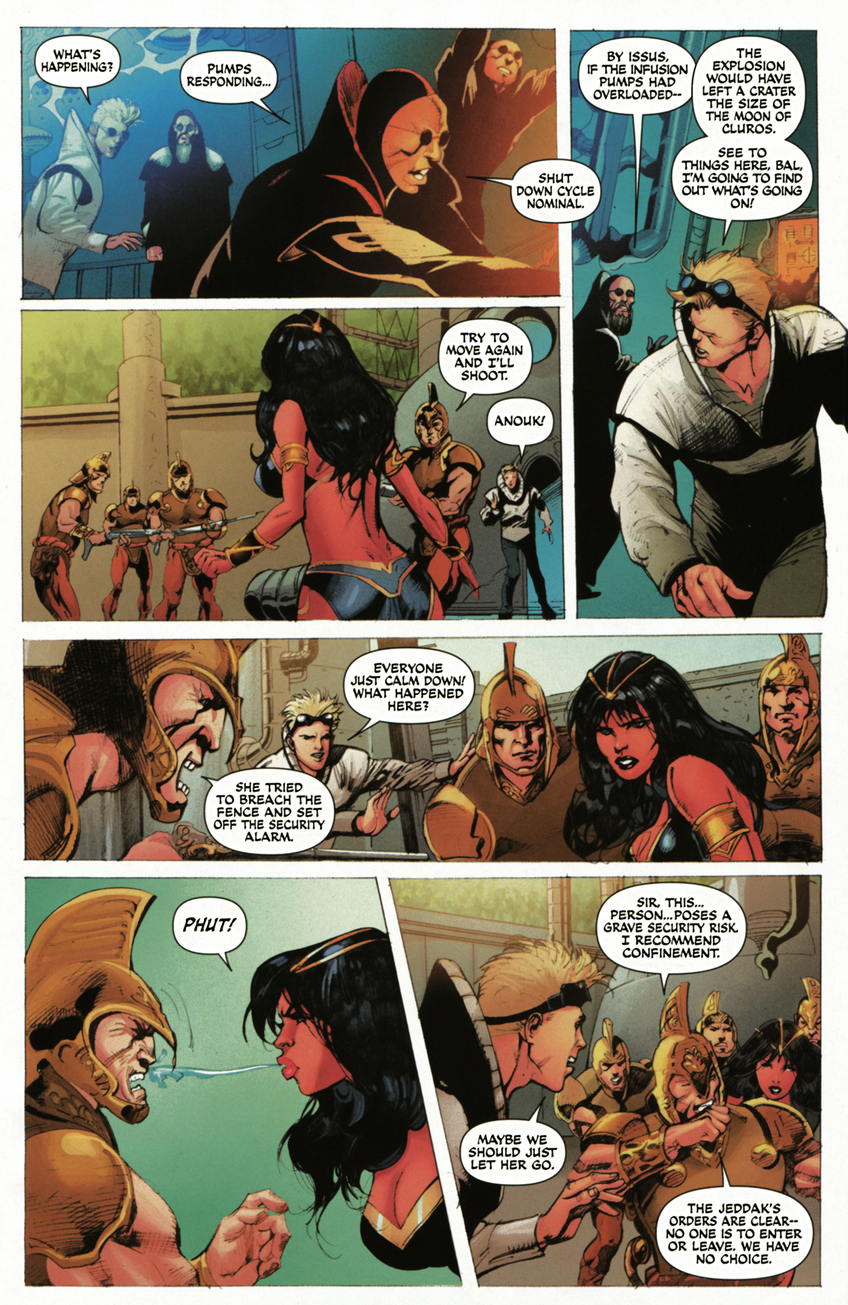 Read online Warlord of Mars: Fall of Barsoom comic -  Issue #3 - 23