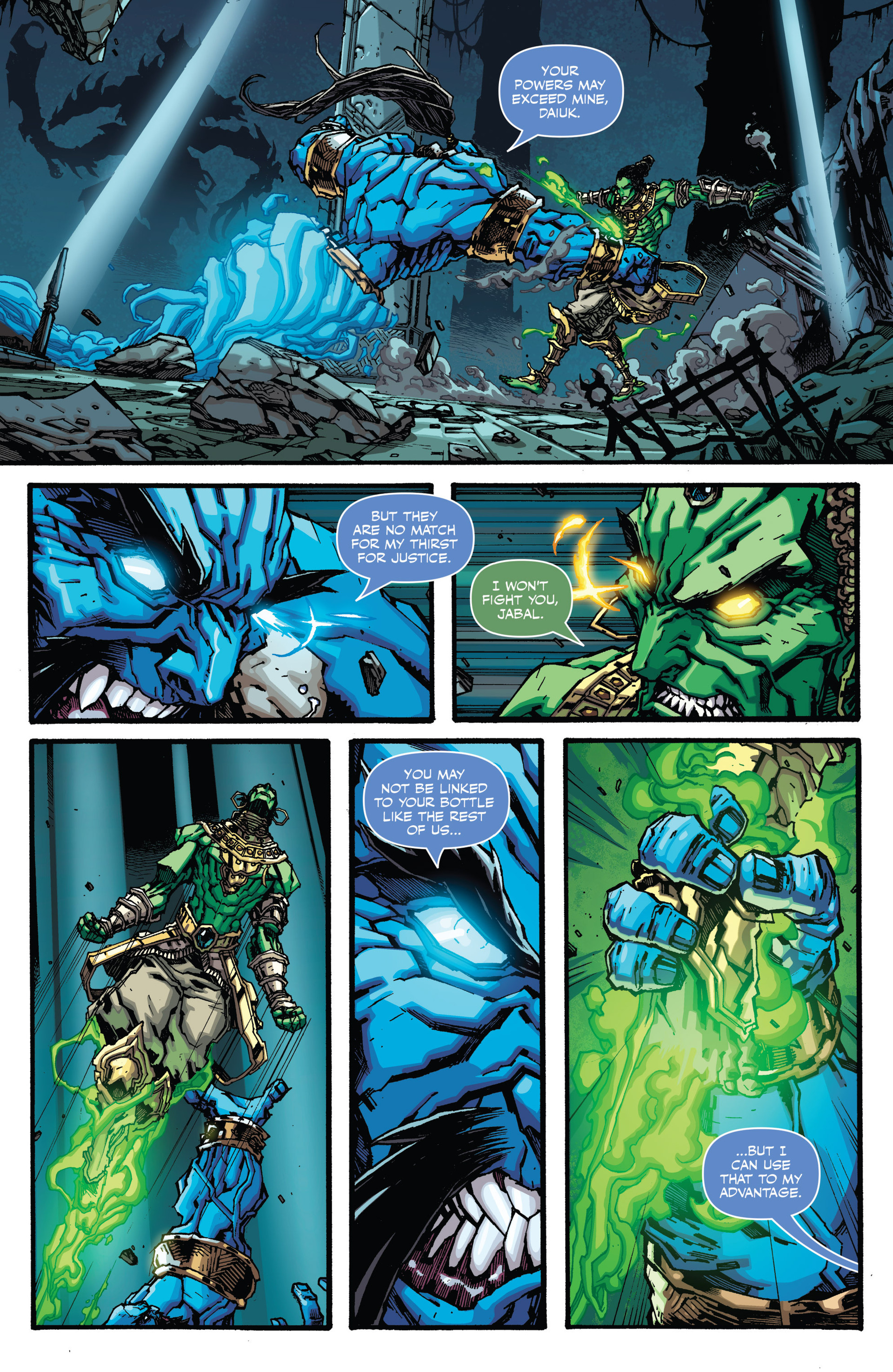 Read online Jinnrise comic -  Issue #6 - 6
