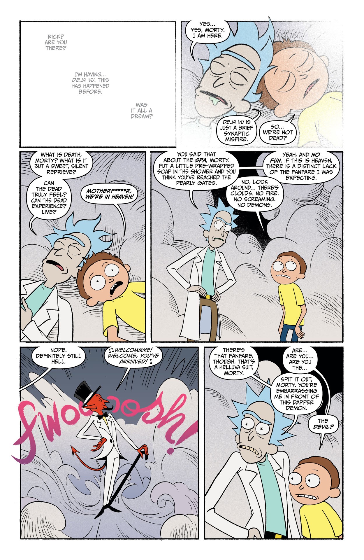 Read online Rick and Morty: Go to Hell comic -  Issue #4 - 5