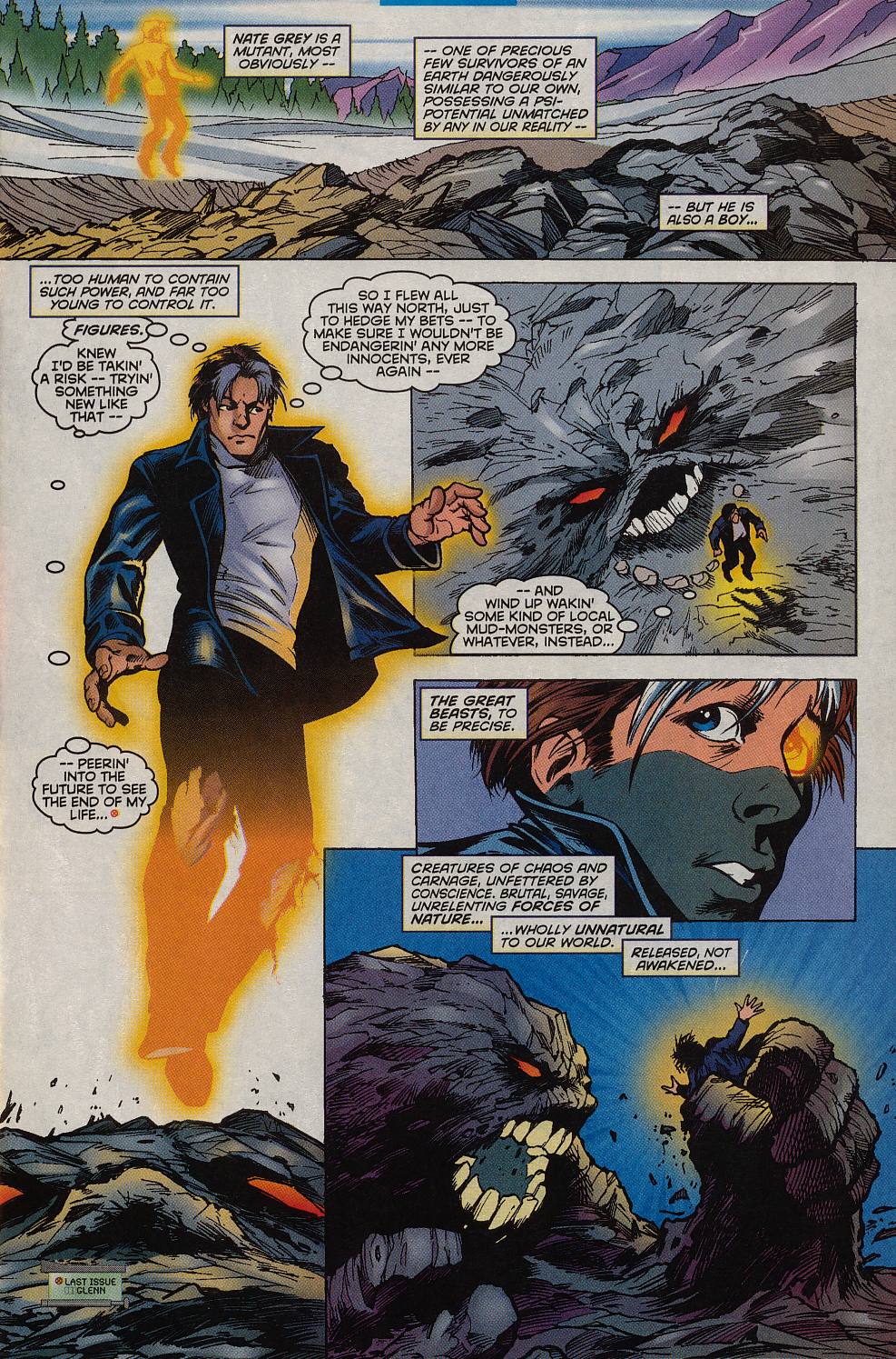 Read online X-Man comic -  Issue #40 - 4