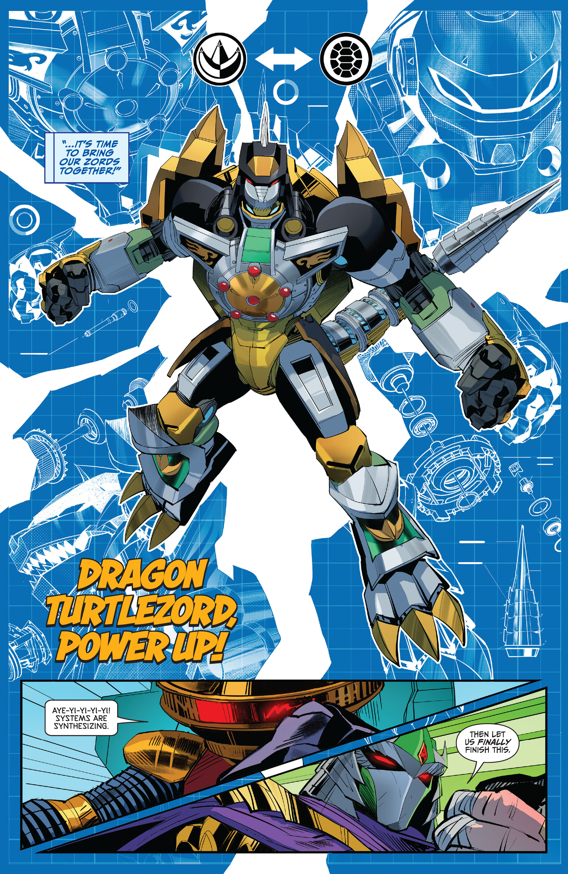 Read online Mighty Morphin Power Rangers/ Teenage Mutant Ninja Turtles II comic -  Issue #5 - 16